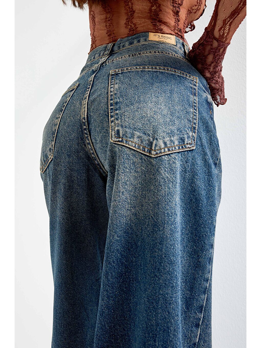 Mavi Kadın T.Kot Rengi Cindy 2w48 Skater Fir Bol Kesim Denim-2