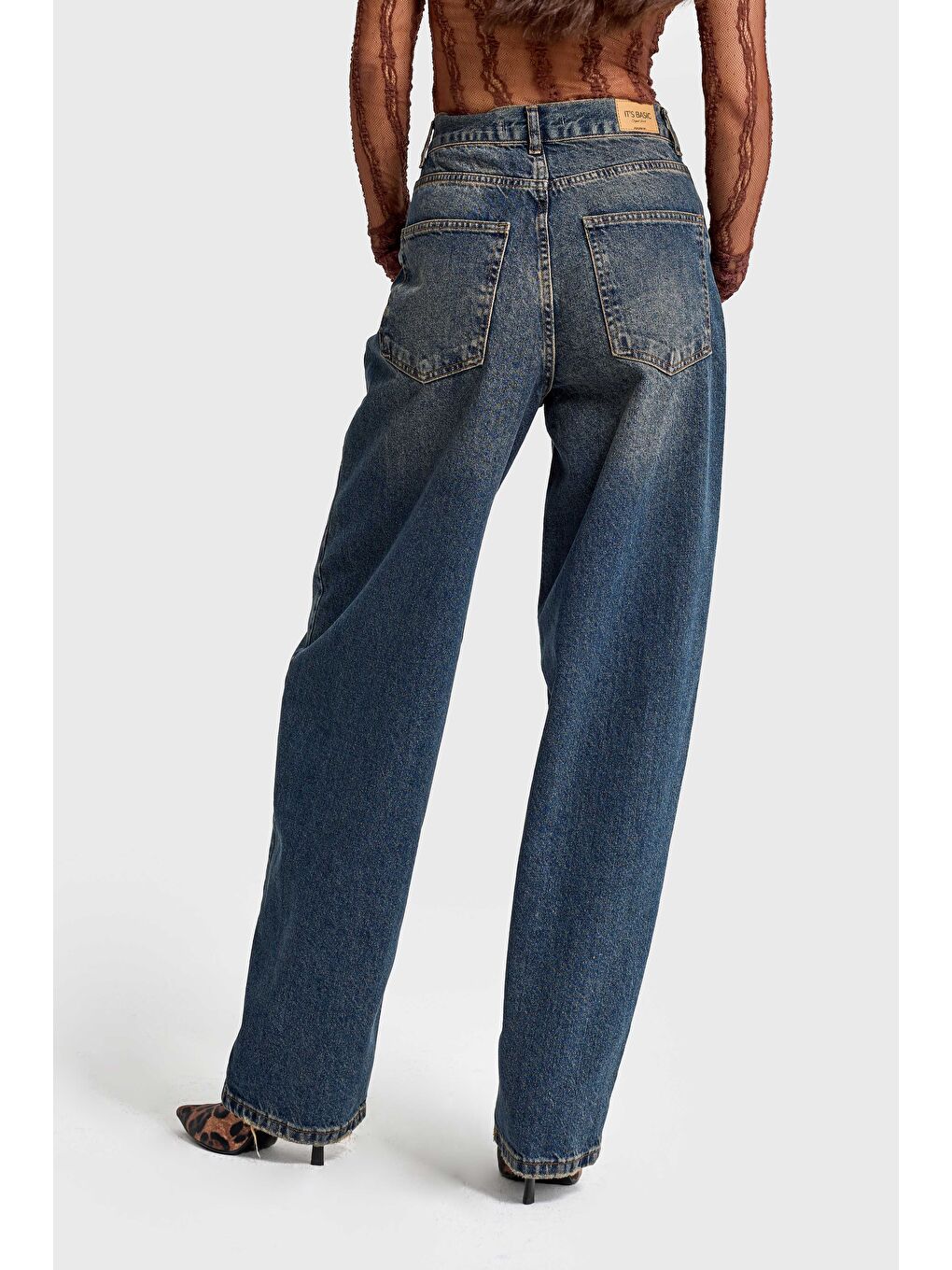 Mavi Kadın T.Kot Rengi Cindy 2w48 Skater Fir Bol Kesim Denim-4