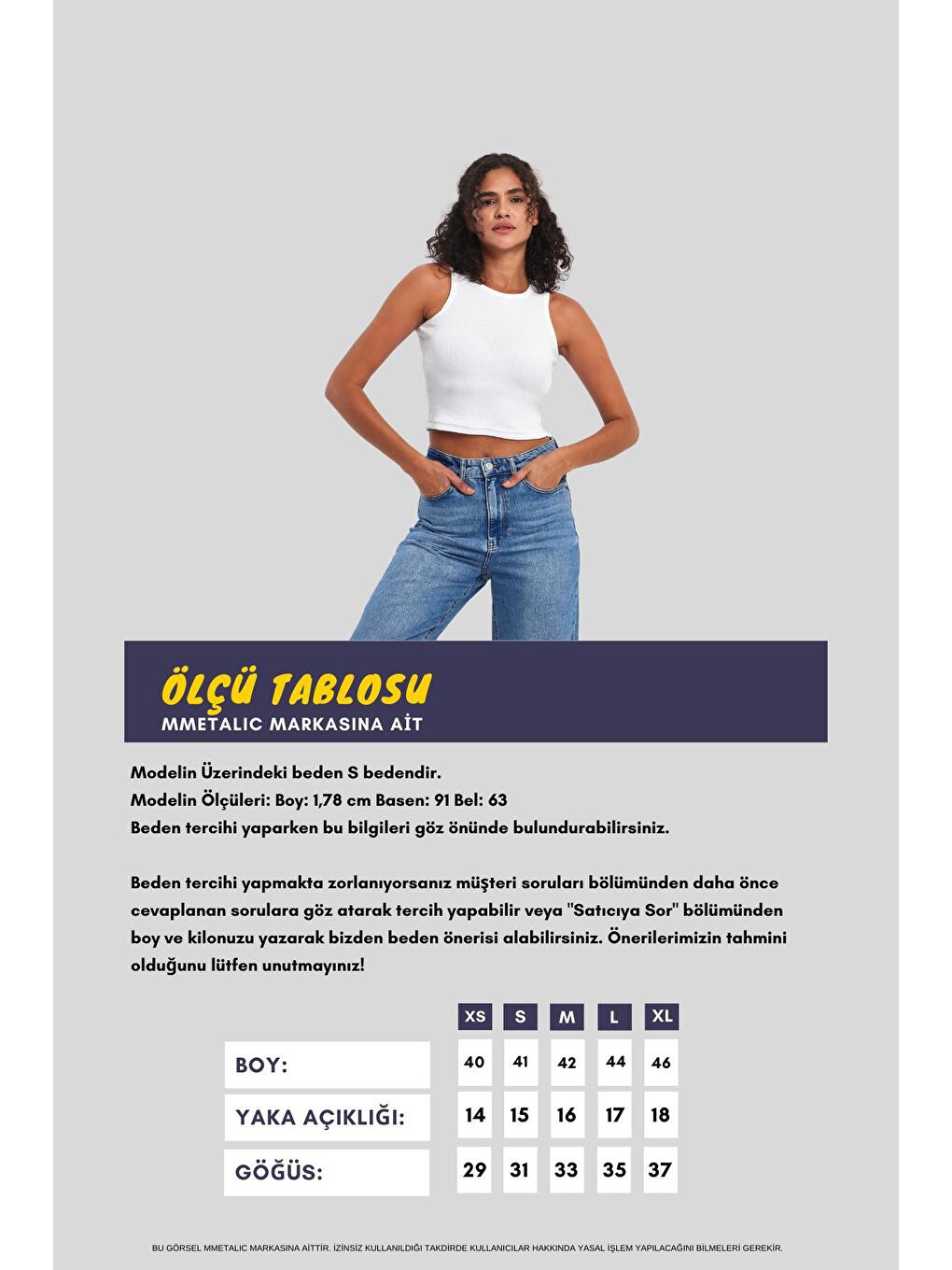 MMETALIC Kadın Gri Fitilli Görünümlü Askılı Kalın Esnek Örme Basic Crop Atlet Bluz - 6