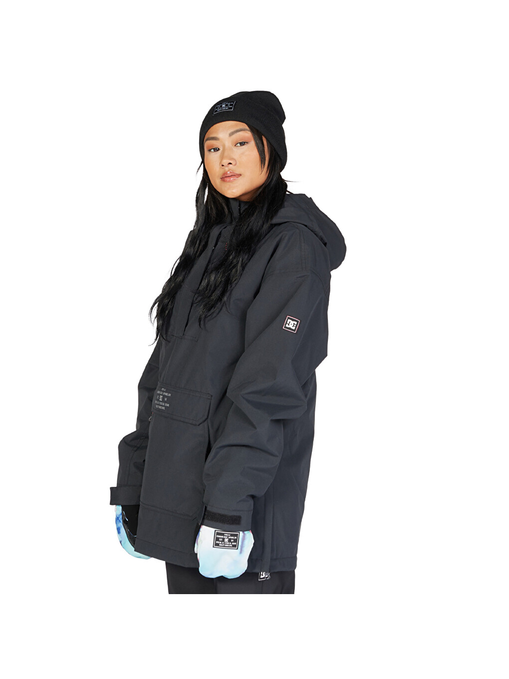 Savvy Anorak Kadın Siyah Snowboard Ceketi-6