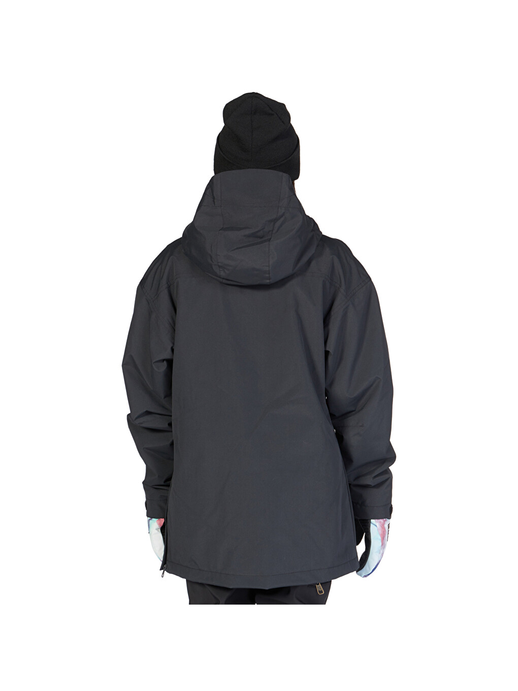 Savvy Anorak Kadın Siyah Snowboard Ceketi-8