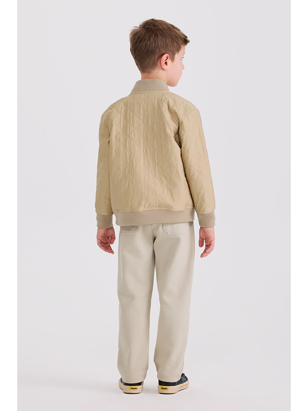 Erkek Çocuk Bej Mont-6