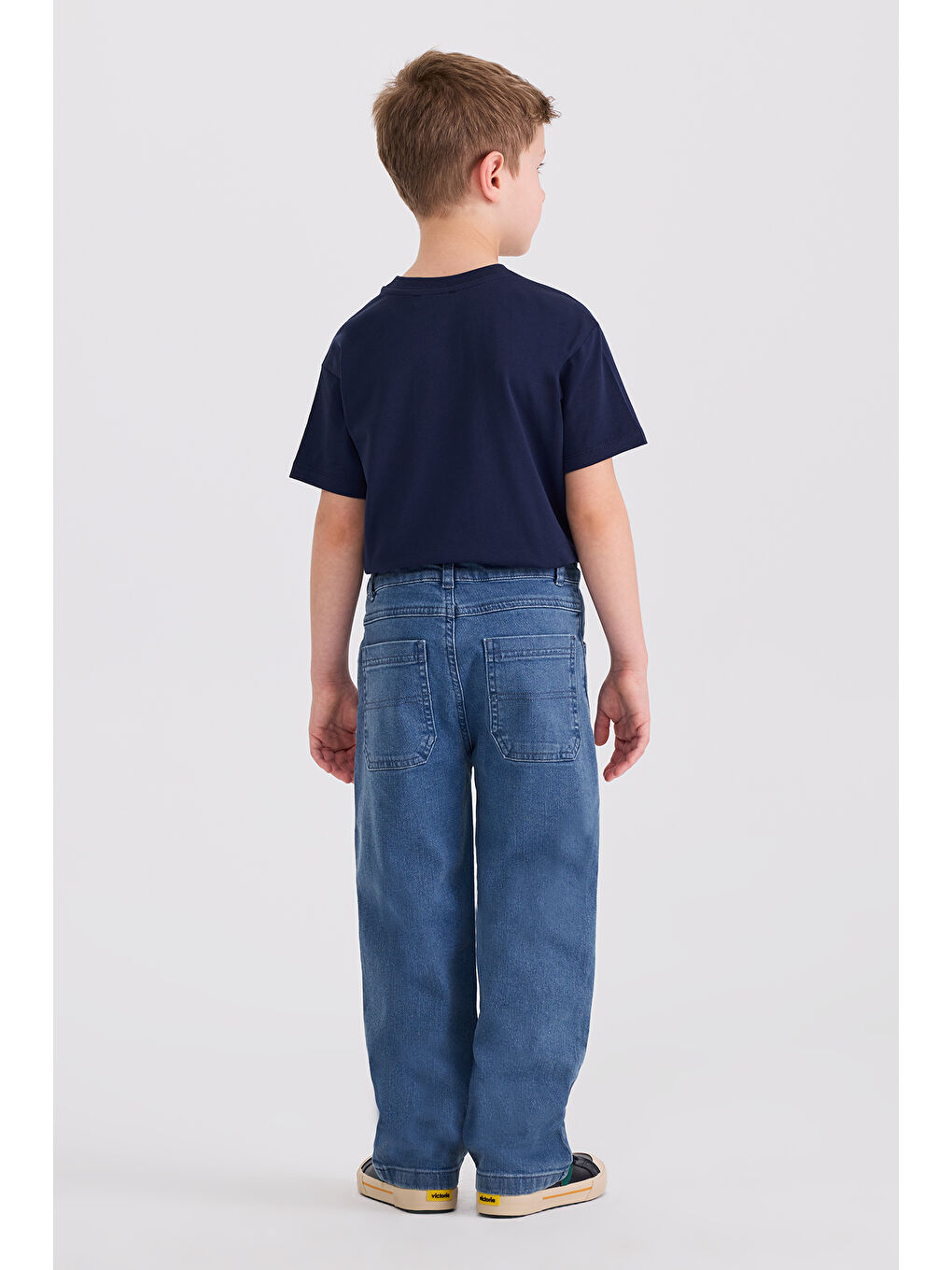 Erkek Çocuk İndigo Pantolon-6