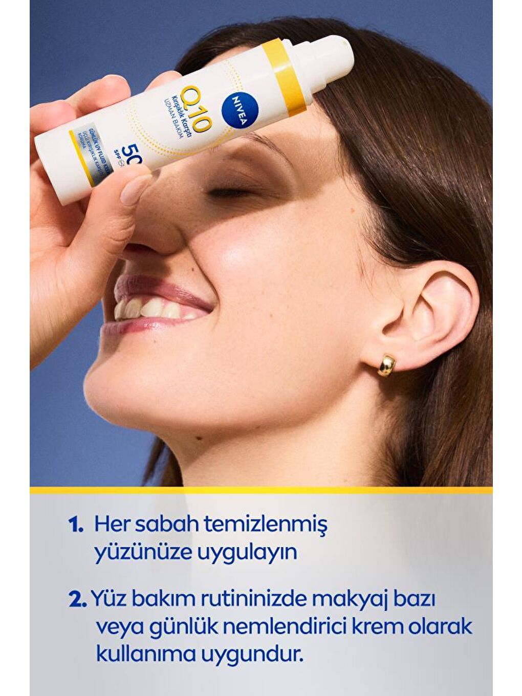 Q10 SPF50 Gündüz Yüz Bakım Kremi 40ml, Saf Q10, Güneş Koruyucu, Kırışıklık Karşıtı, Nemlendirici-6