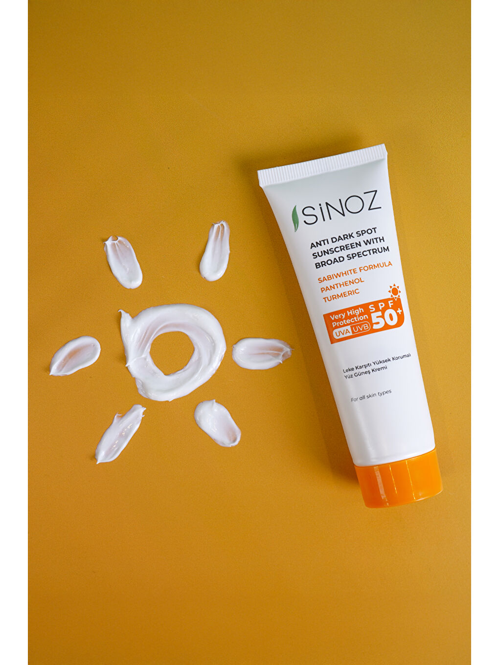 Spf 50 Leke Karşıtı Yüksek Koruyucu Yüz Güneş Kremi 50 ml Normal Ve Kuru Ciltler İçin-5
