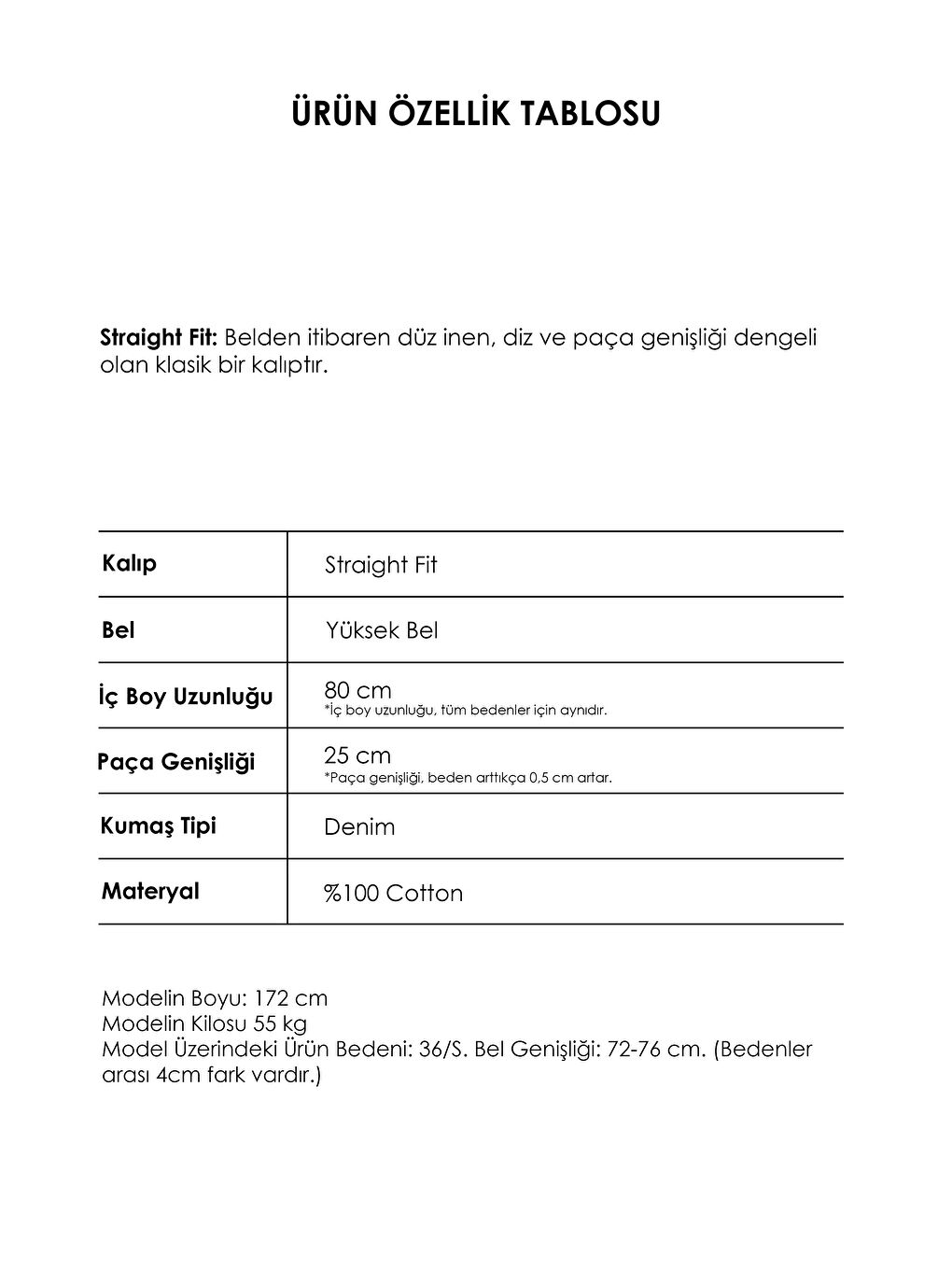 Mavi Kadın Taşlanmış Koyu Jean Rengi Doris 2w5-138 Straight Fit Yüksek Bel %100 Pamuk Denim Jean-3