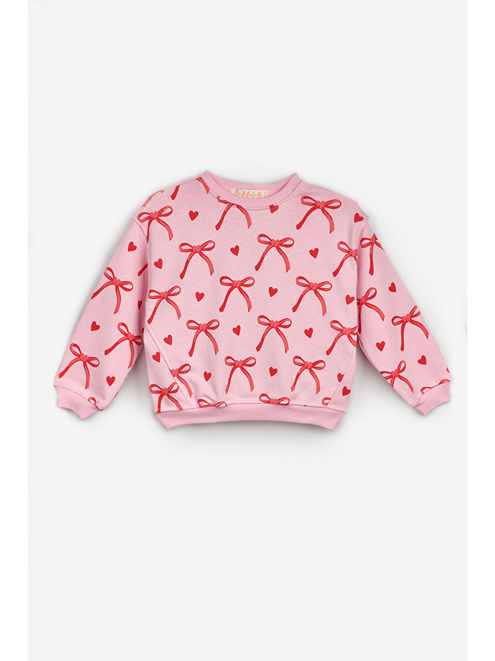 Pembe Fiyonk Baskılı Kız Çocuk Eşofman Takımı - Bonnie-5