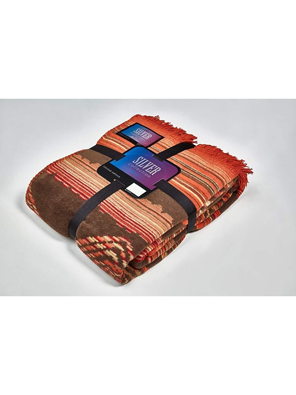 Sarı Silver Collection Çift Kişilik Pamuklu Battaniye 180x220 Mayori-1