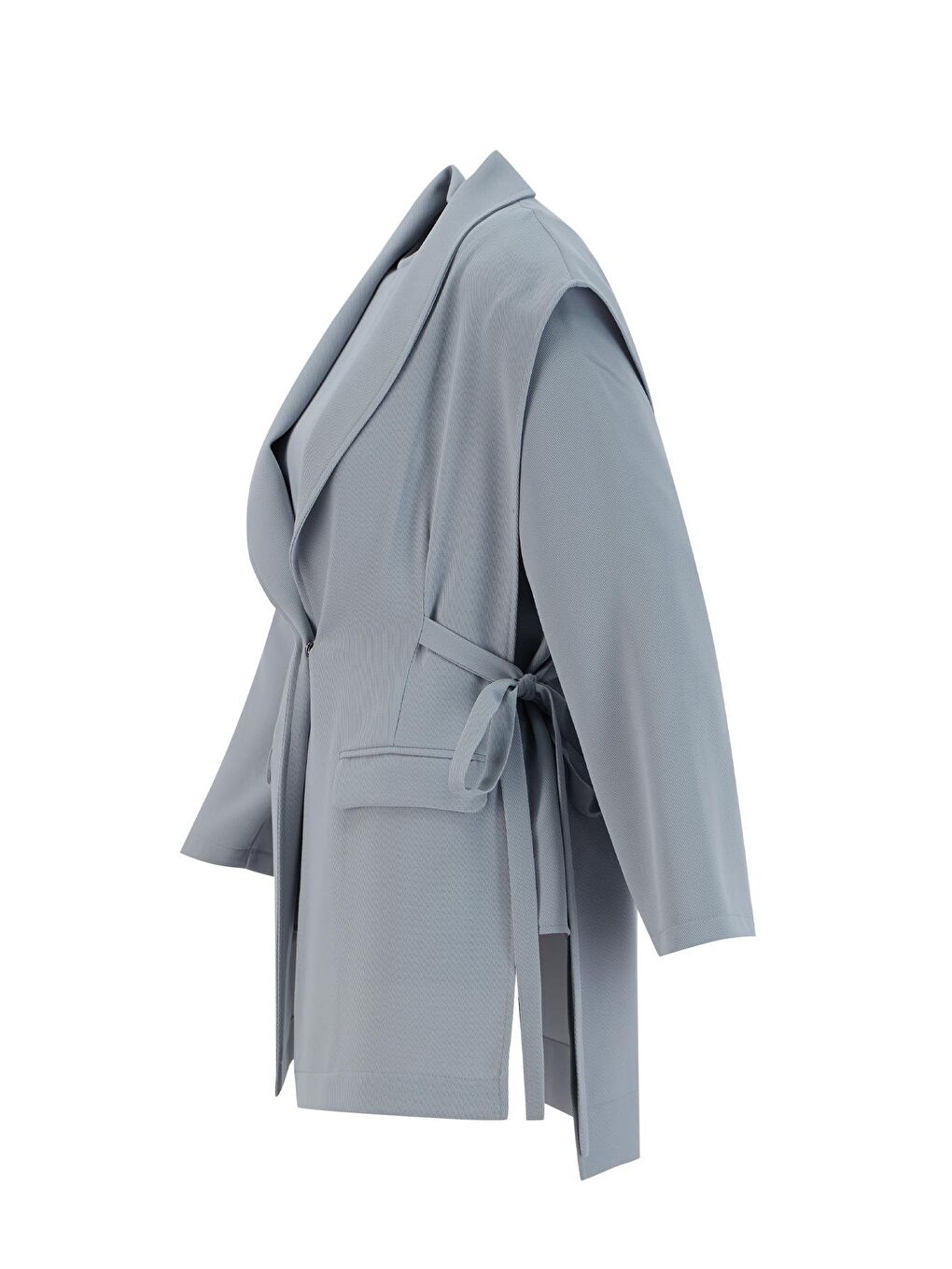 Yelekli Üçlü Takım 25Y6000 Gri-7