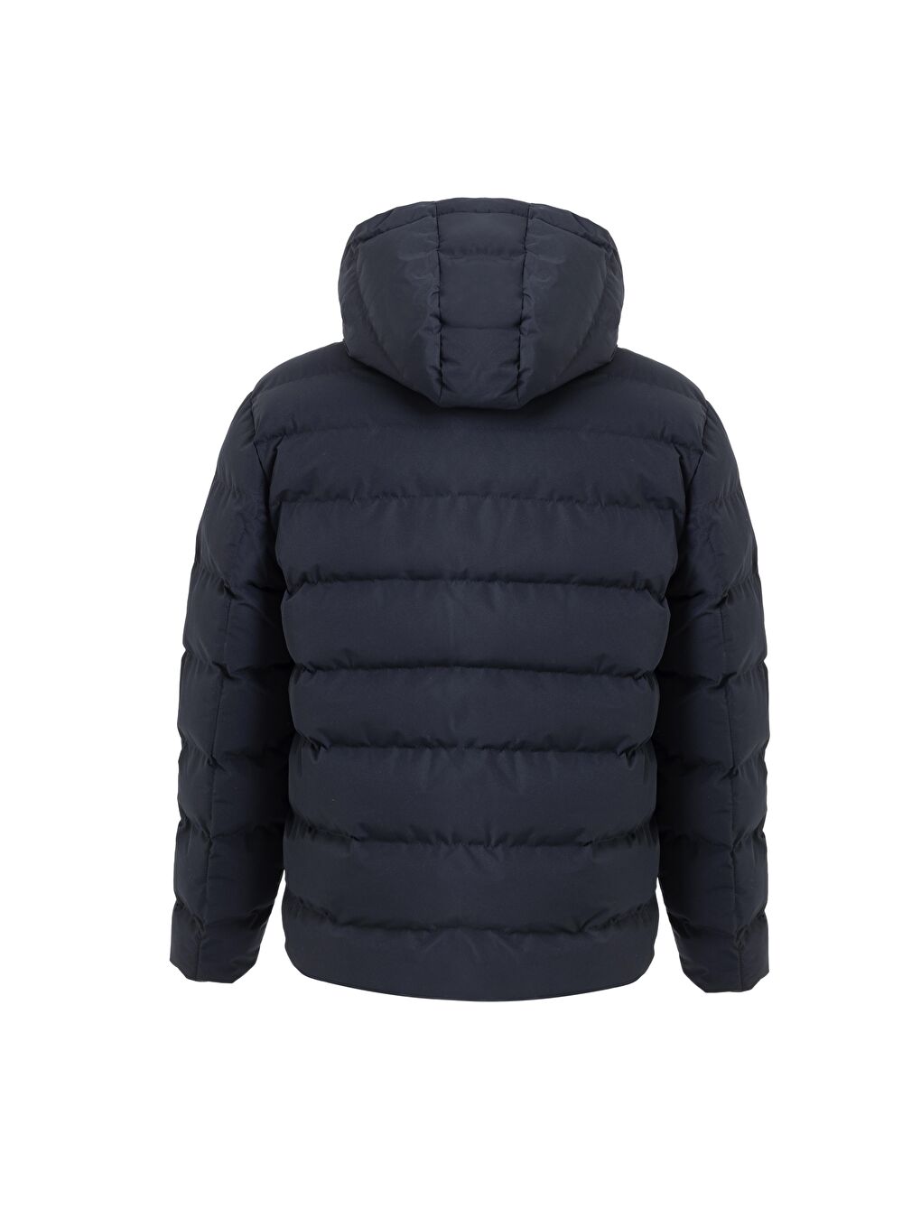 Erkek Çıkarıbilir Kapüşonlu Su Geçirmez Şişme Mont Kaban Lacivert-3