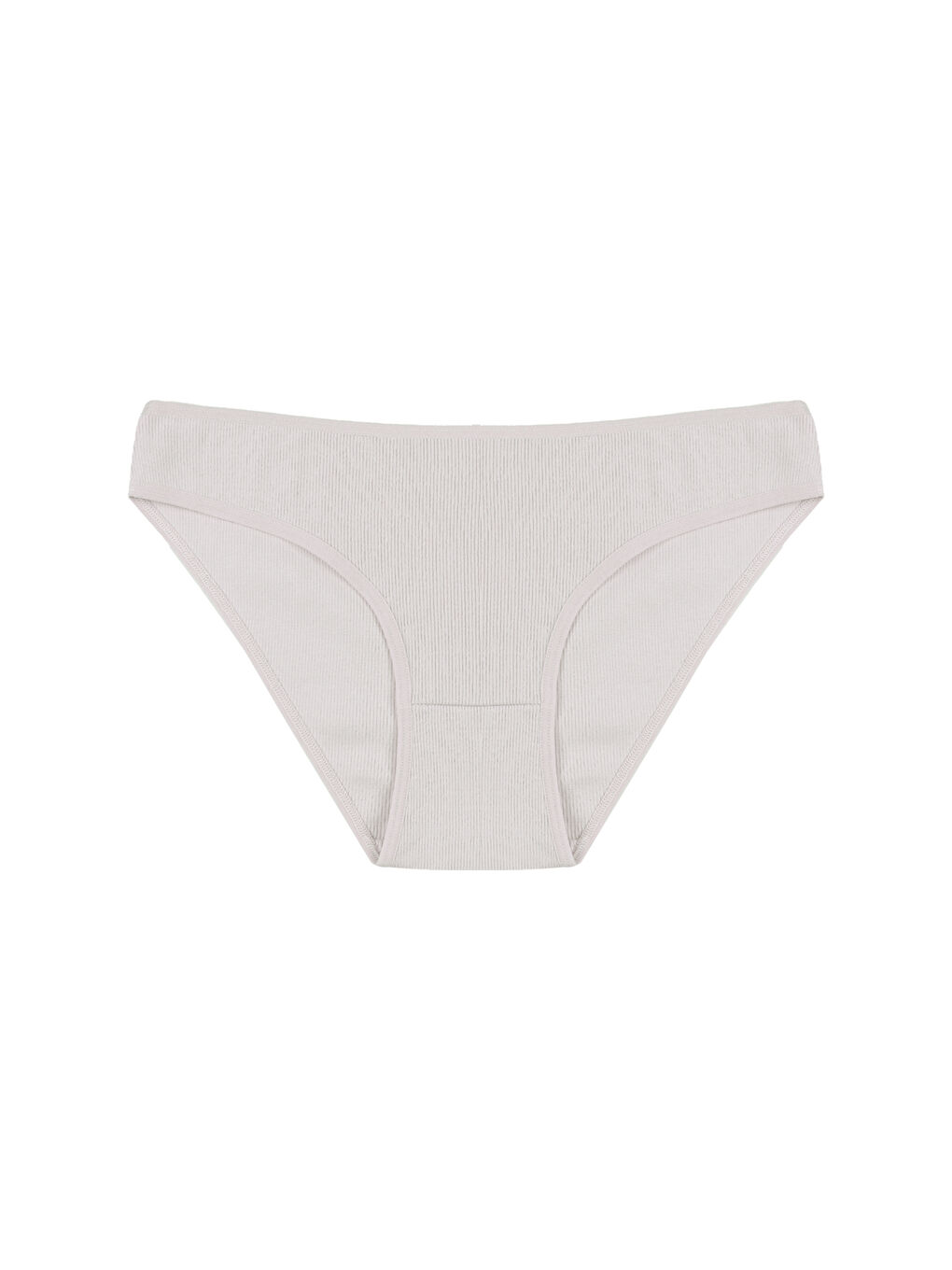 Lila Kadın Külot 7 li Pamuklu Etiket Detaylı Fitilli Ribana-5