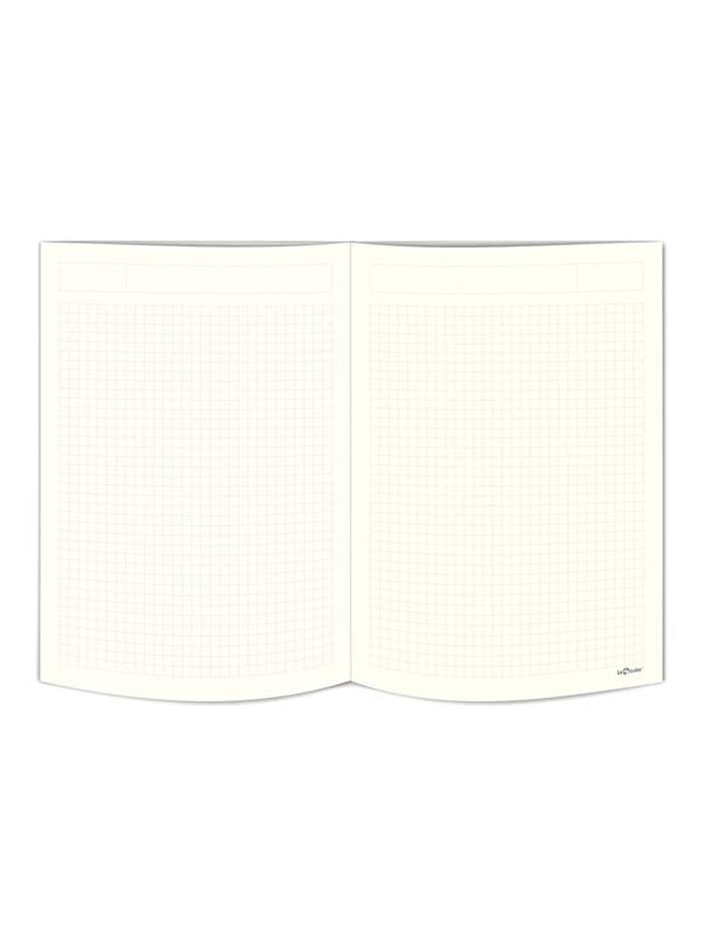 Minimal Defter Kareli Lacivert 17x24cm-3