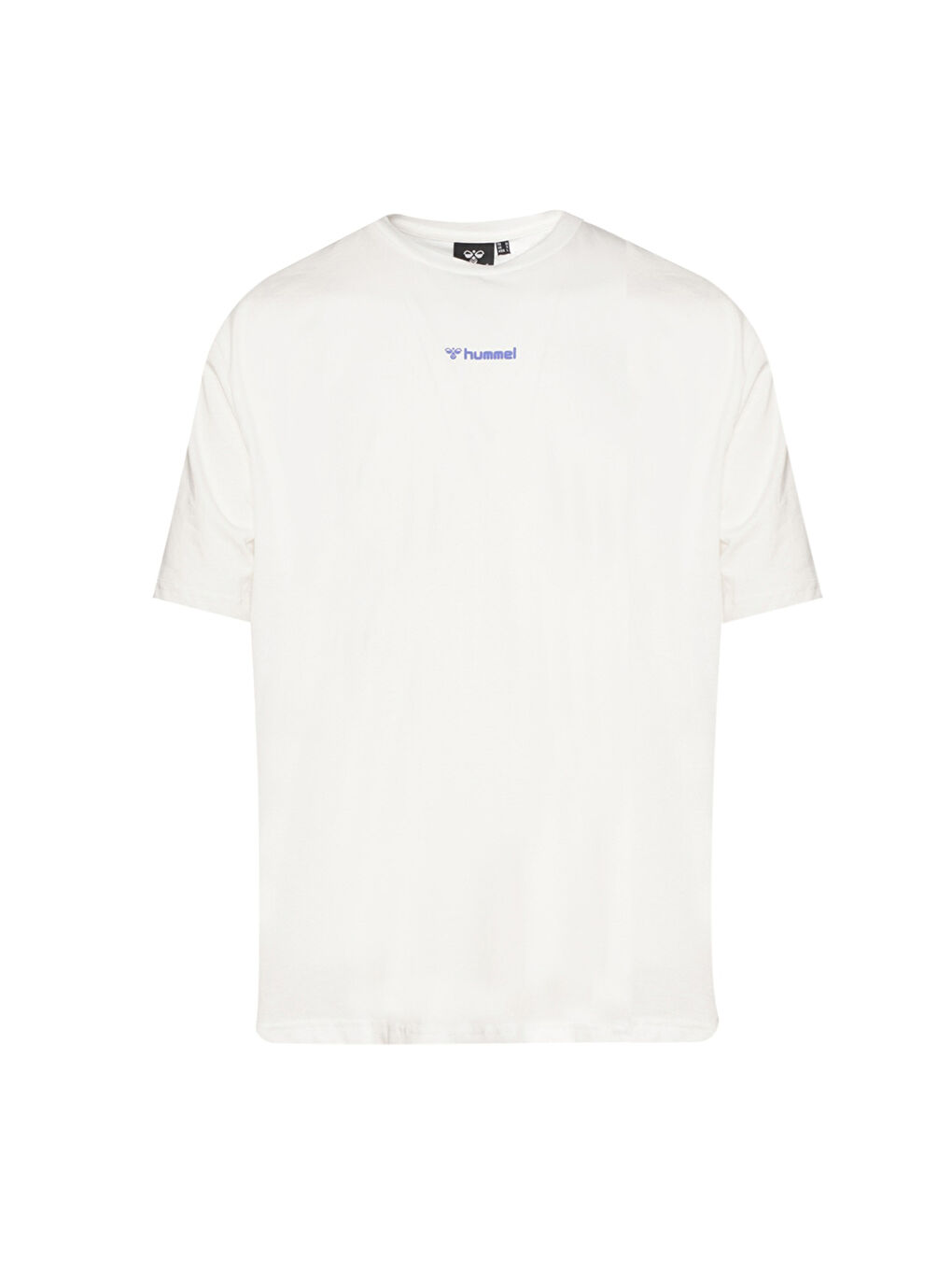 Smith Oversize Erkek Beyaz Yuvarlak Yaka Tişört-3