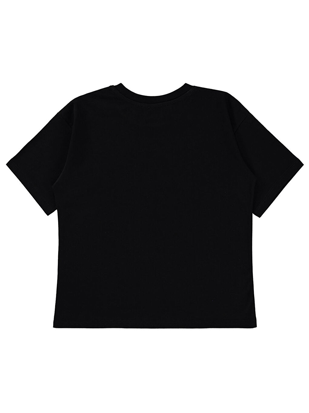 Tom And Jerry Kız Çocuk Tişört 6-9 Yaş Siyah-1