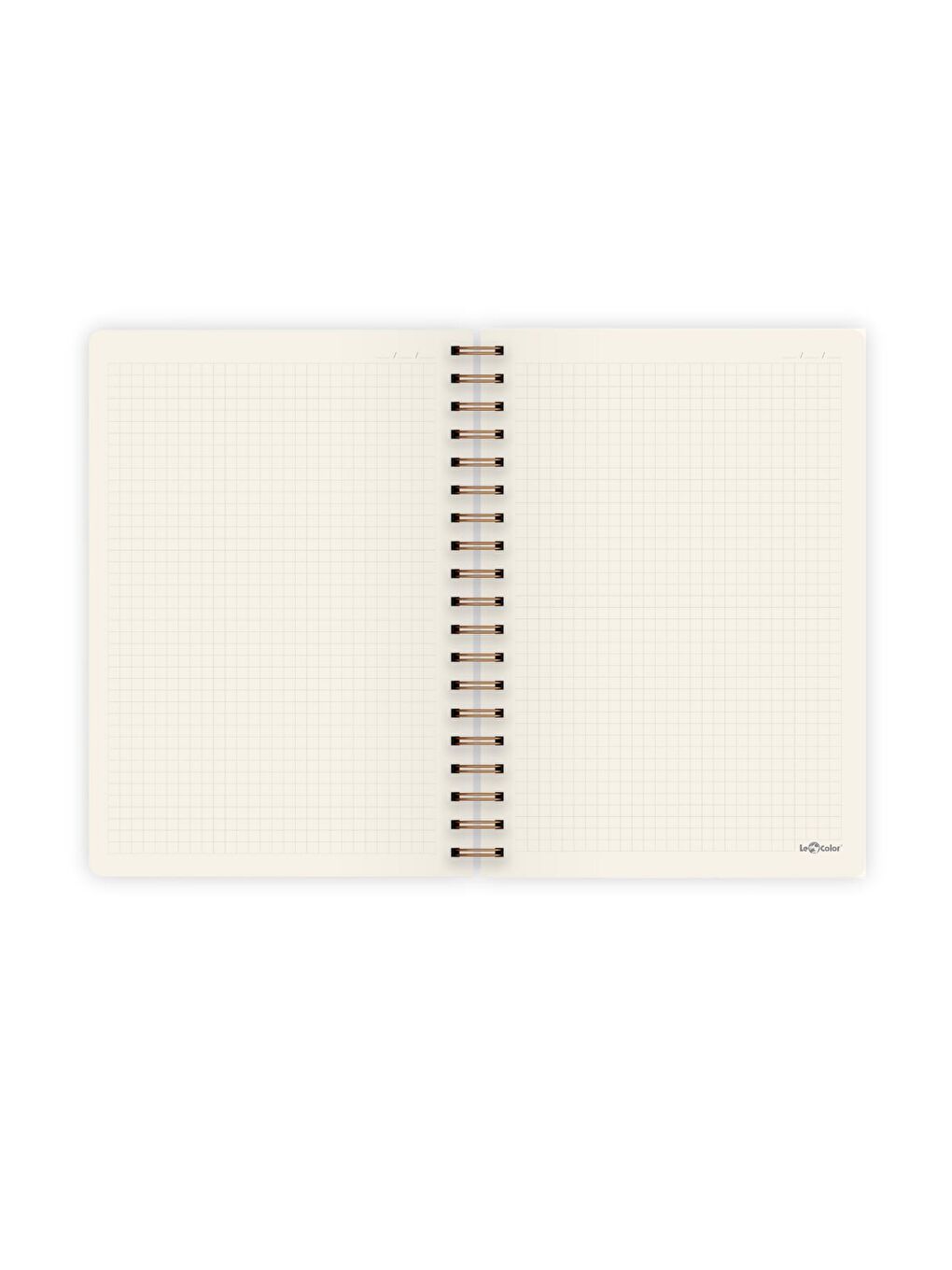 Botanical Spiralli Defter Kareli Kırmızı 17x24 cm-2