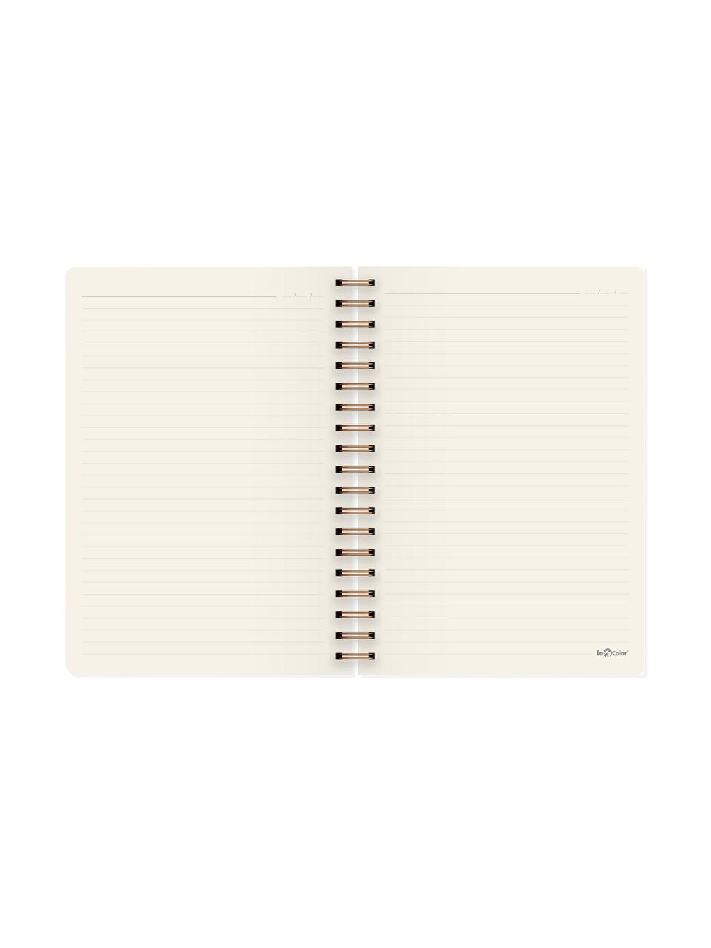 Marrakech Spiralli Defter Çizgili Zürafa 17x24 cm-2