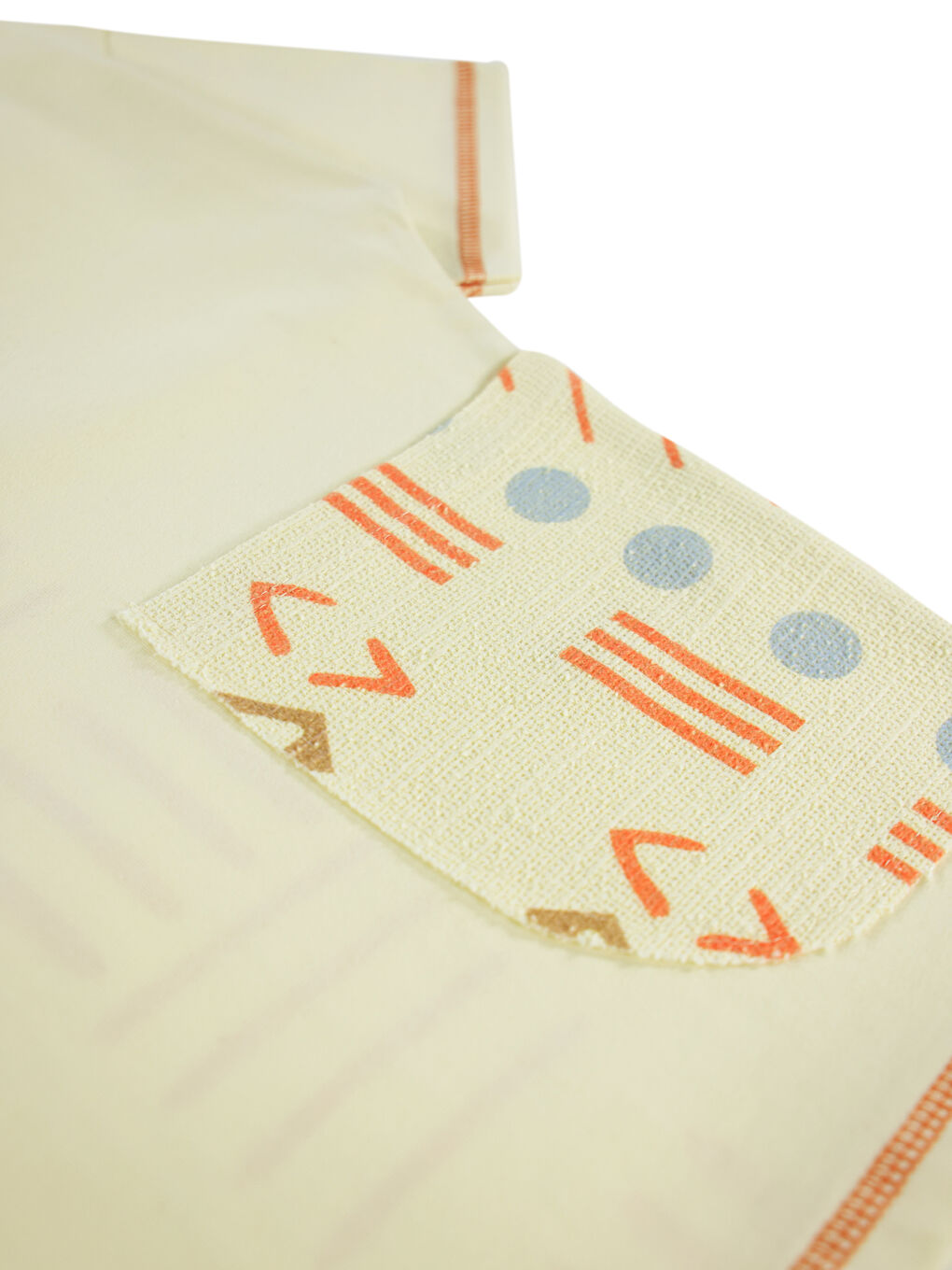 Boys Erkek Çocuk Tişört 6-9 Yaş Ekru-3