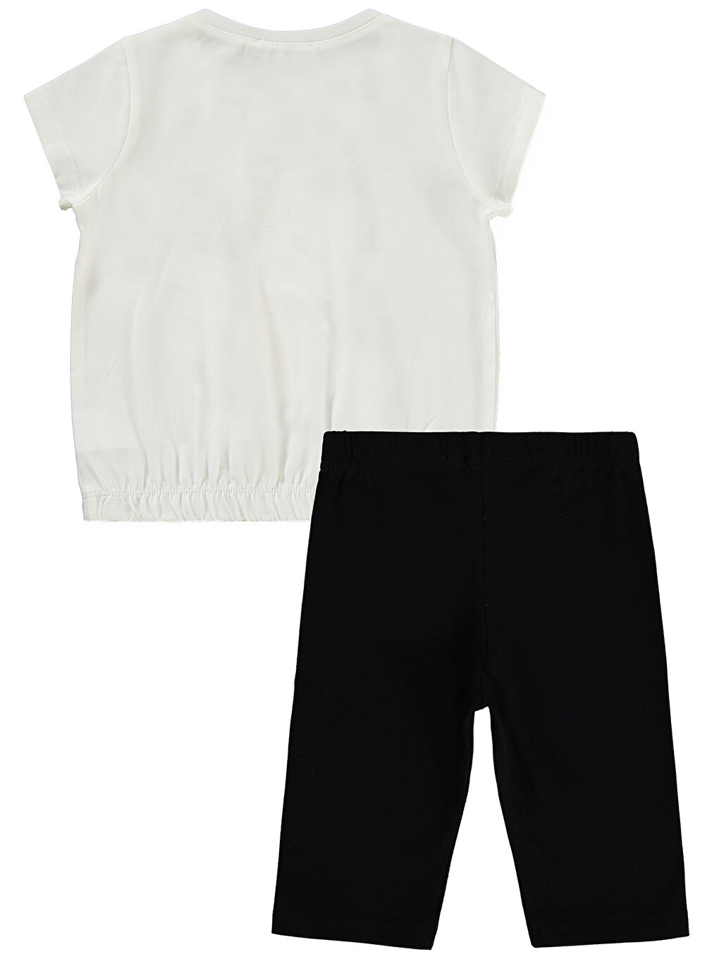 Girls Kız Çocuk Takım 2-5 Yaş Ekru-1