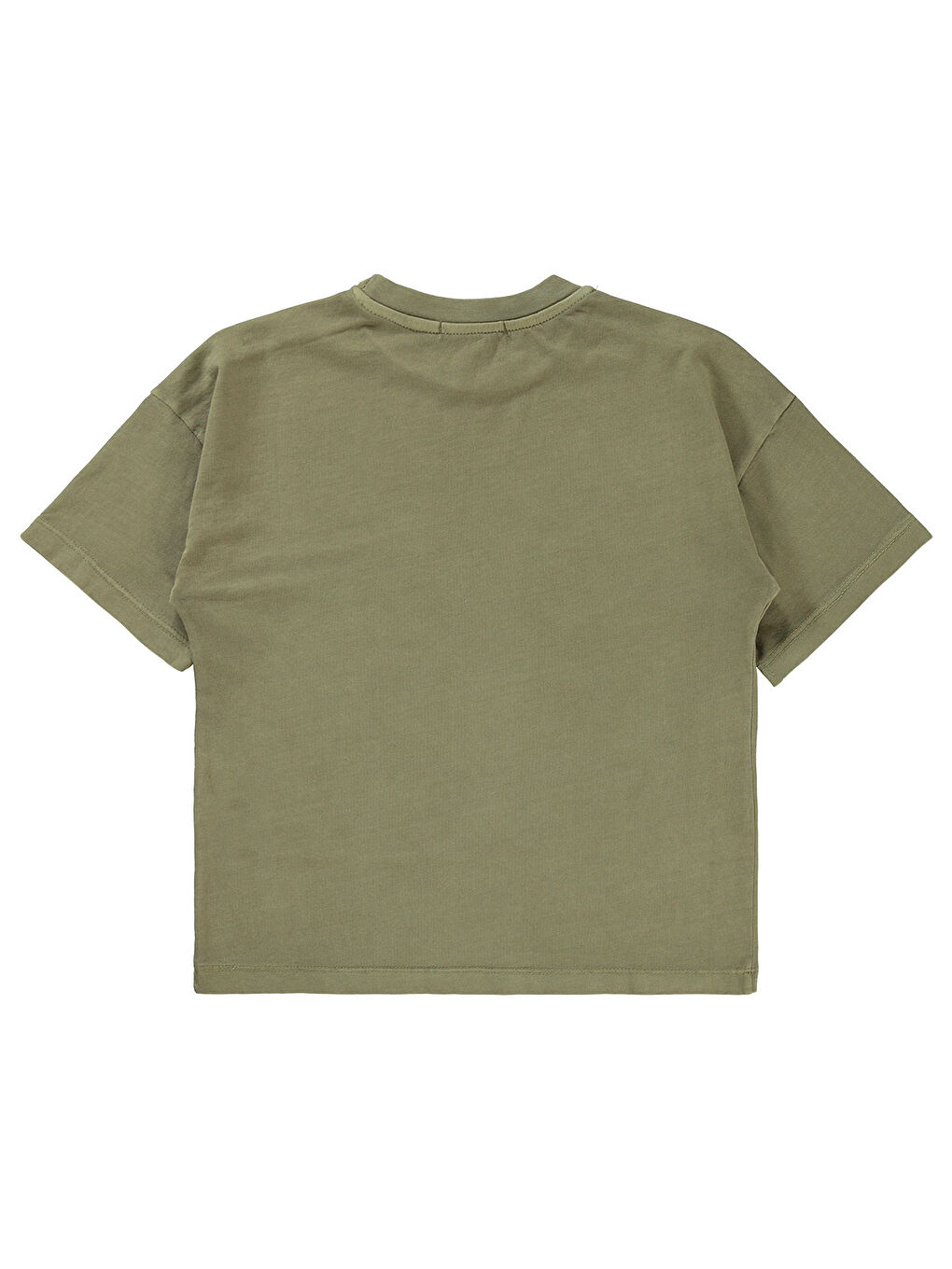 Bej Boys Erkek Çocuk Tişört 6-9 Yaş Taş Rengi-2