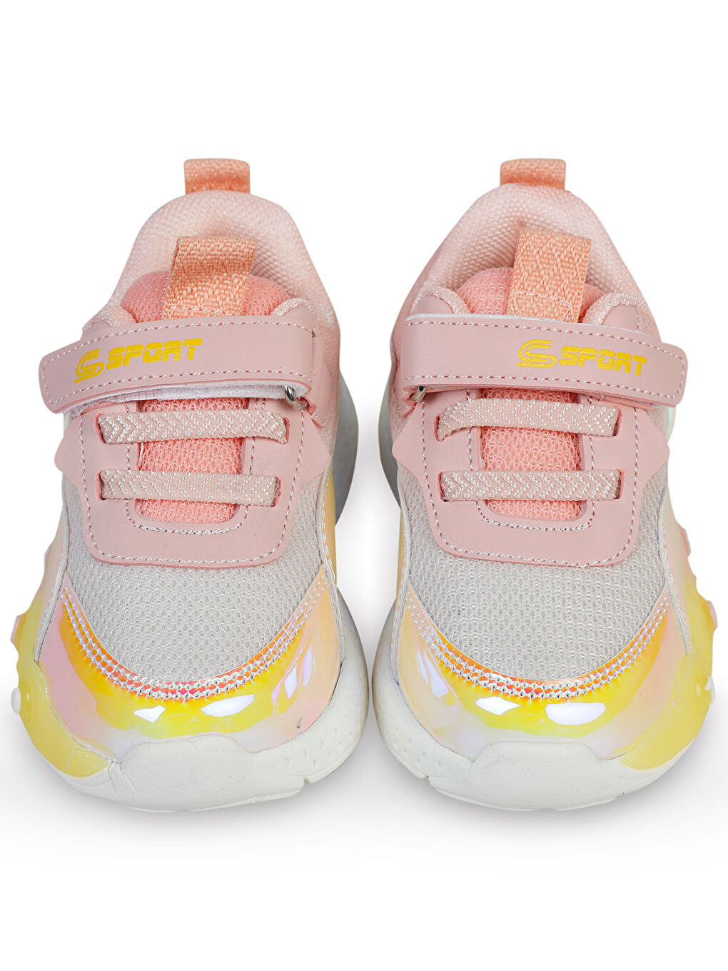 Pembe Sport Kız Çocuk Spor Ayakkabı 21-25 Numara Pudra-2