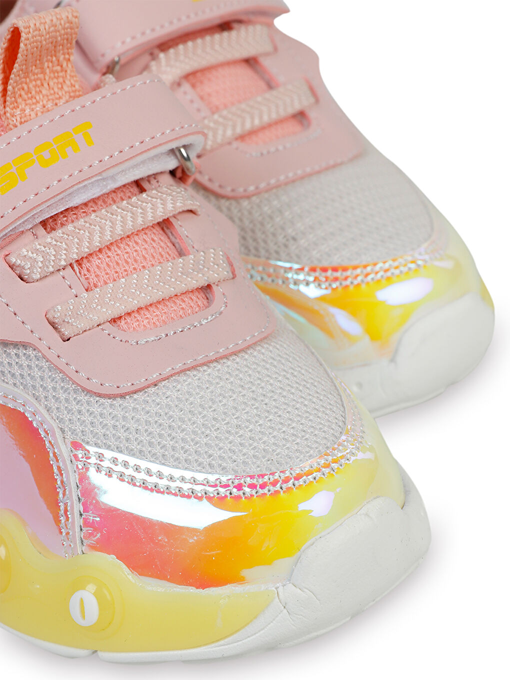Pembe Sport Kız Çocuk Spor Ayakkabı 21-25 Numara Pudra-3