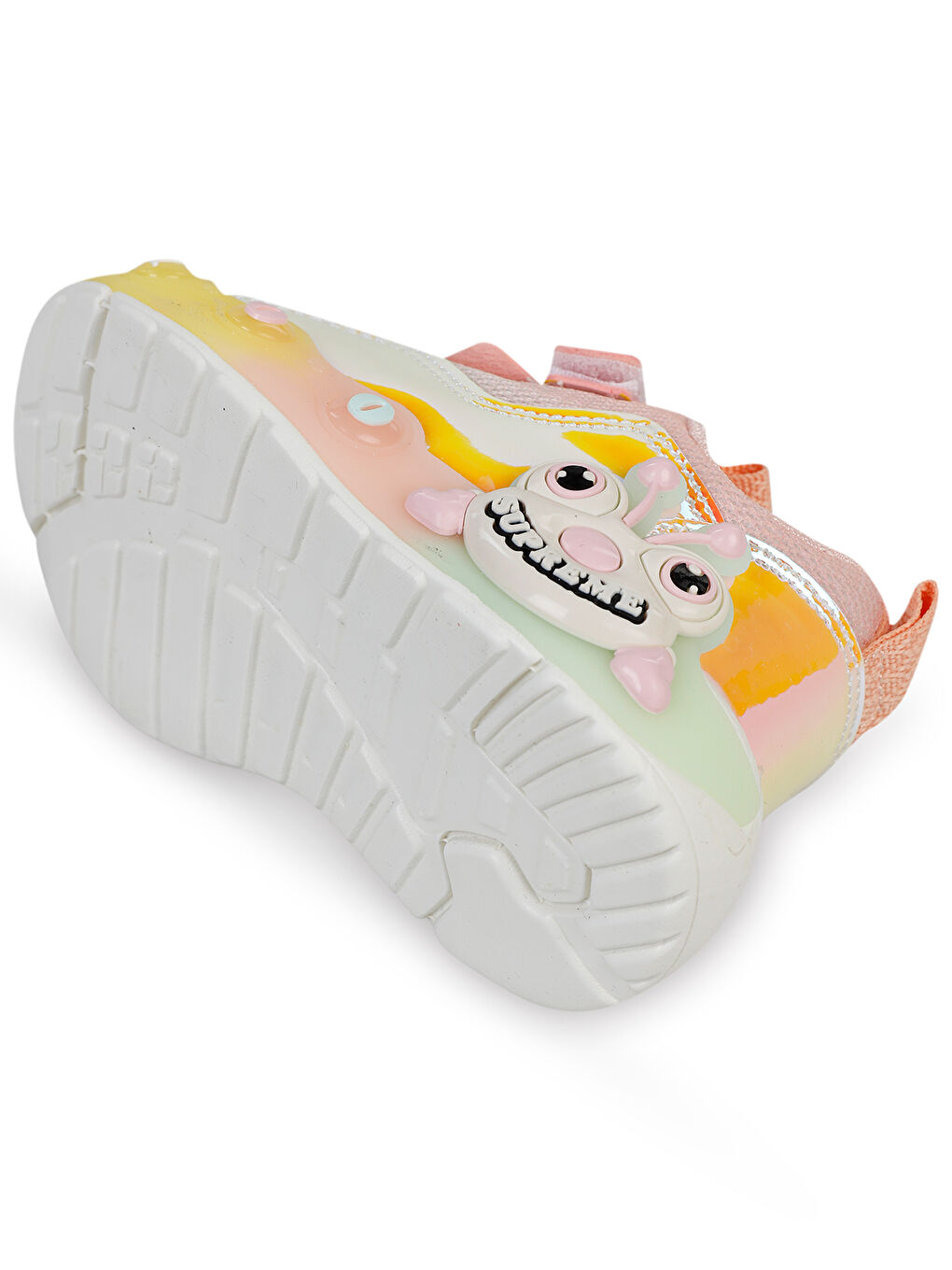 Pembe Sport Kız Çocuk Spor Ayakkabı 21-25 Numara Pudra-4