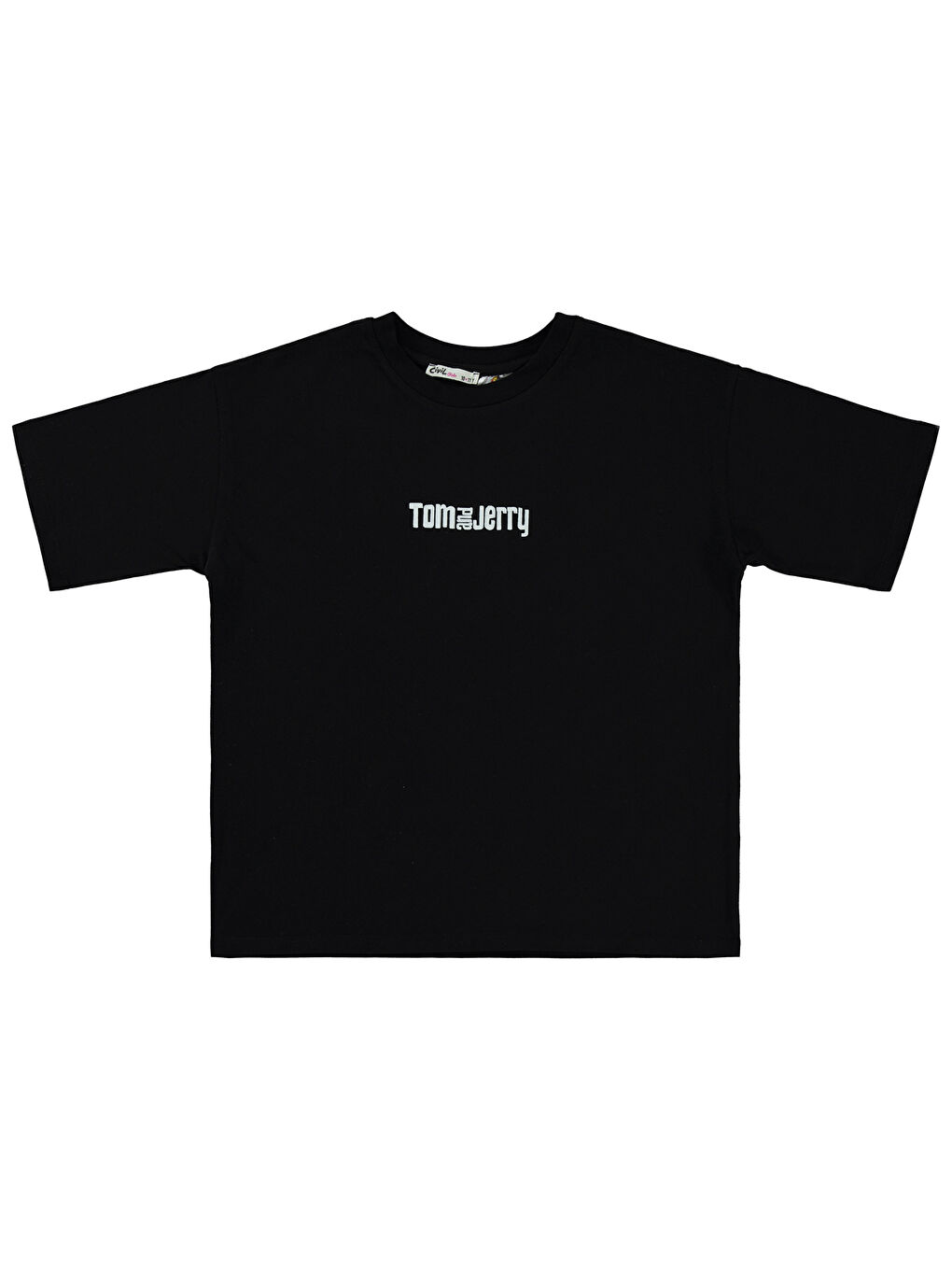Tom And Jerry Kız Çocuk Tişört 10-13 Yaş Siyah-2