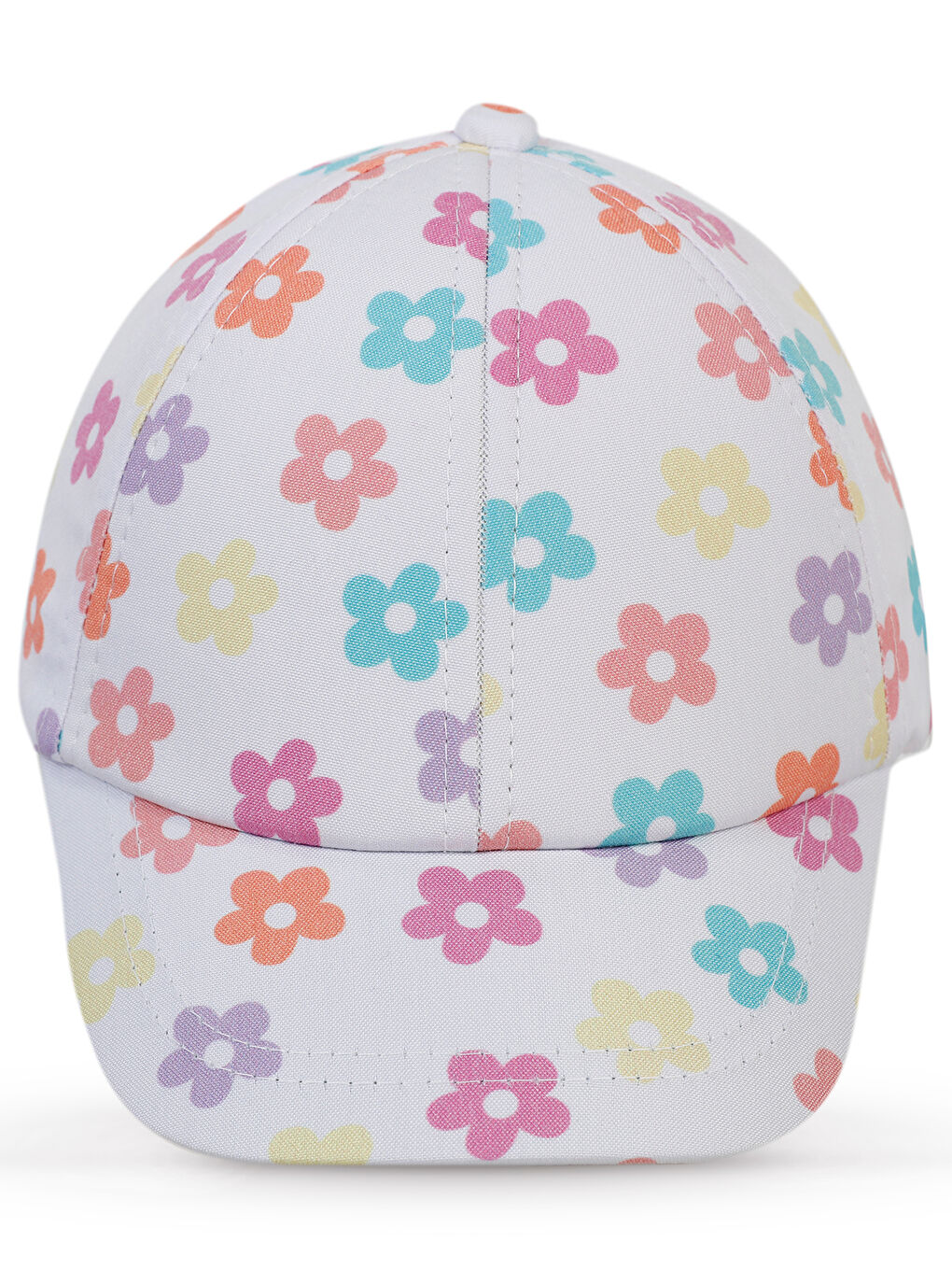 Girls Kız Çocuk Kep Şapka 2-5 Yaş Beyaz-1