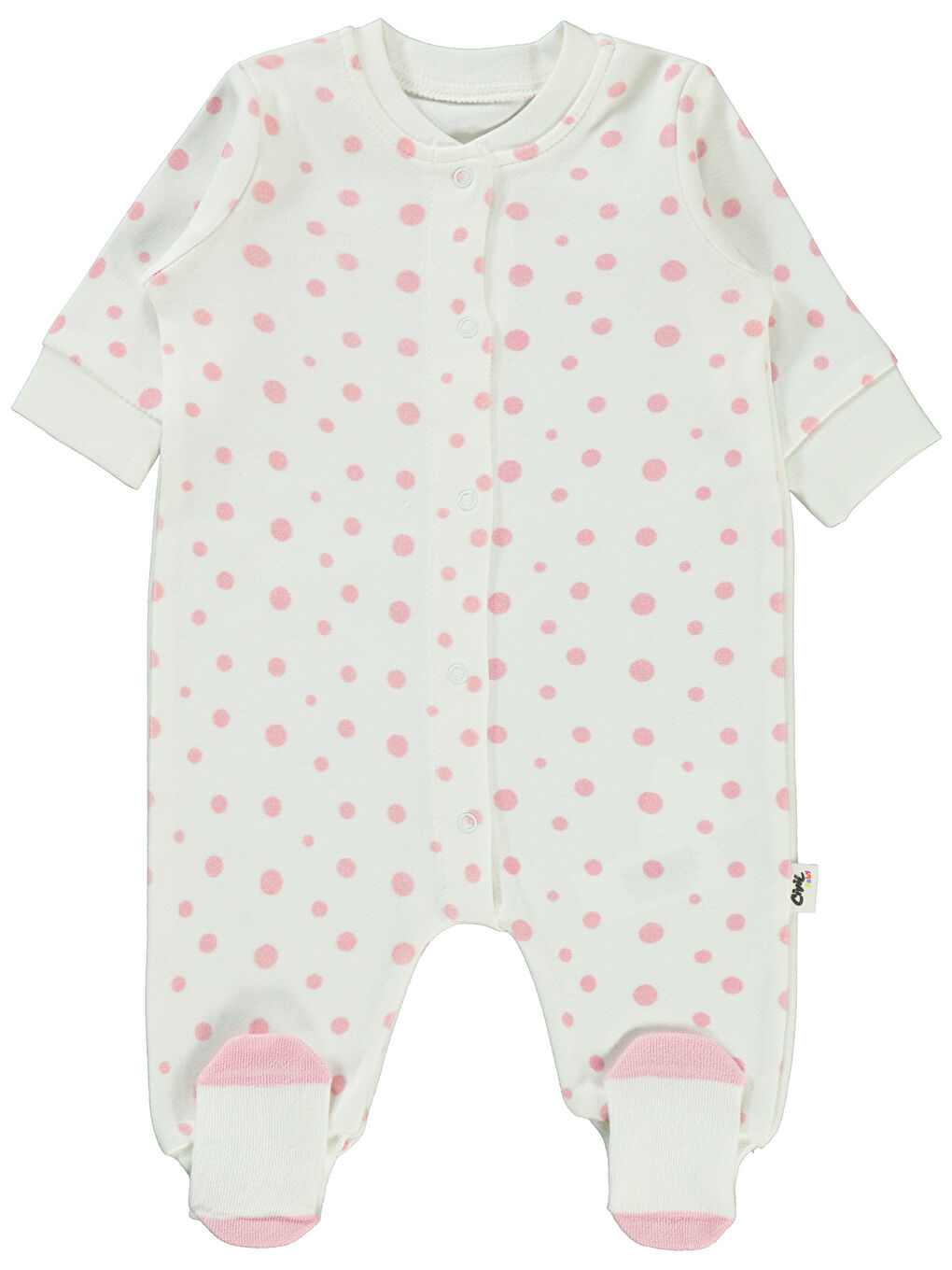 Baby Kız Bebek Tulum 1-6 Ay Ekru