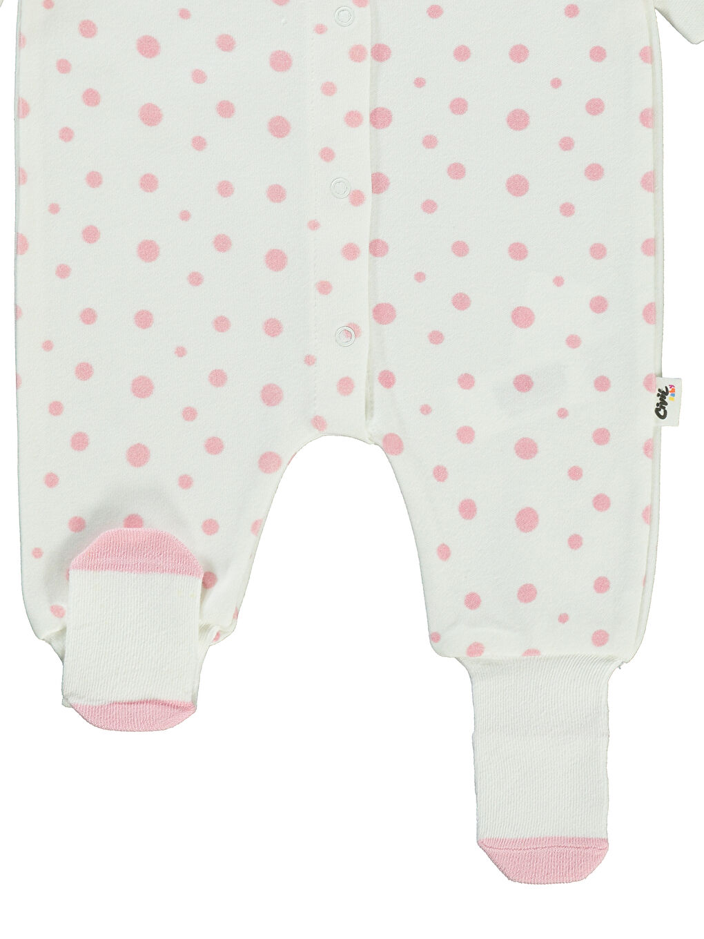 Baby Kız Bebek Tulum 1-6 Ay Ekru-1