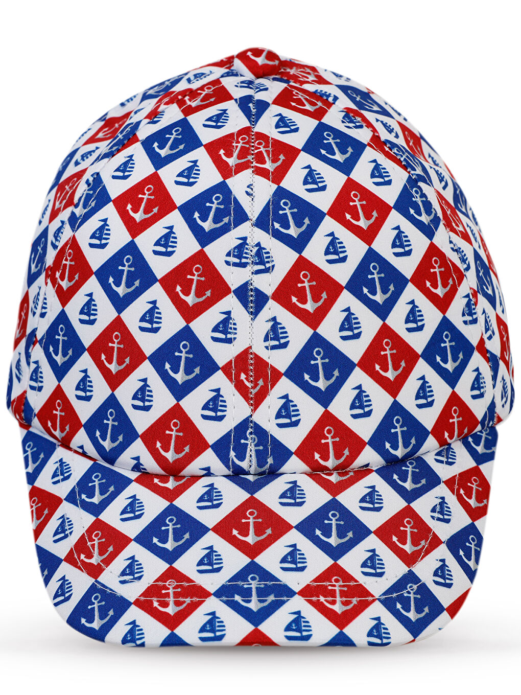 Boys Erkek Çocuk Kep Şapka 2-5 Yaş Kırmızı-Beyaz-1