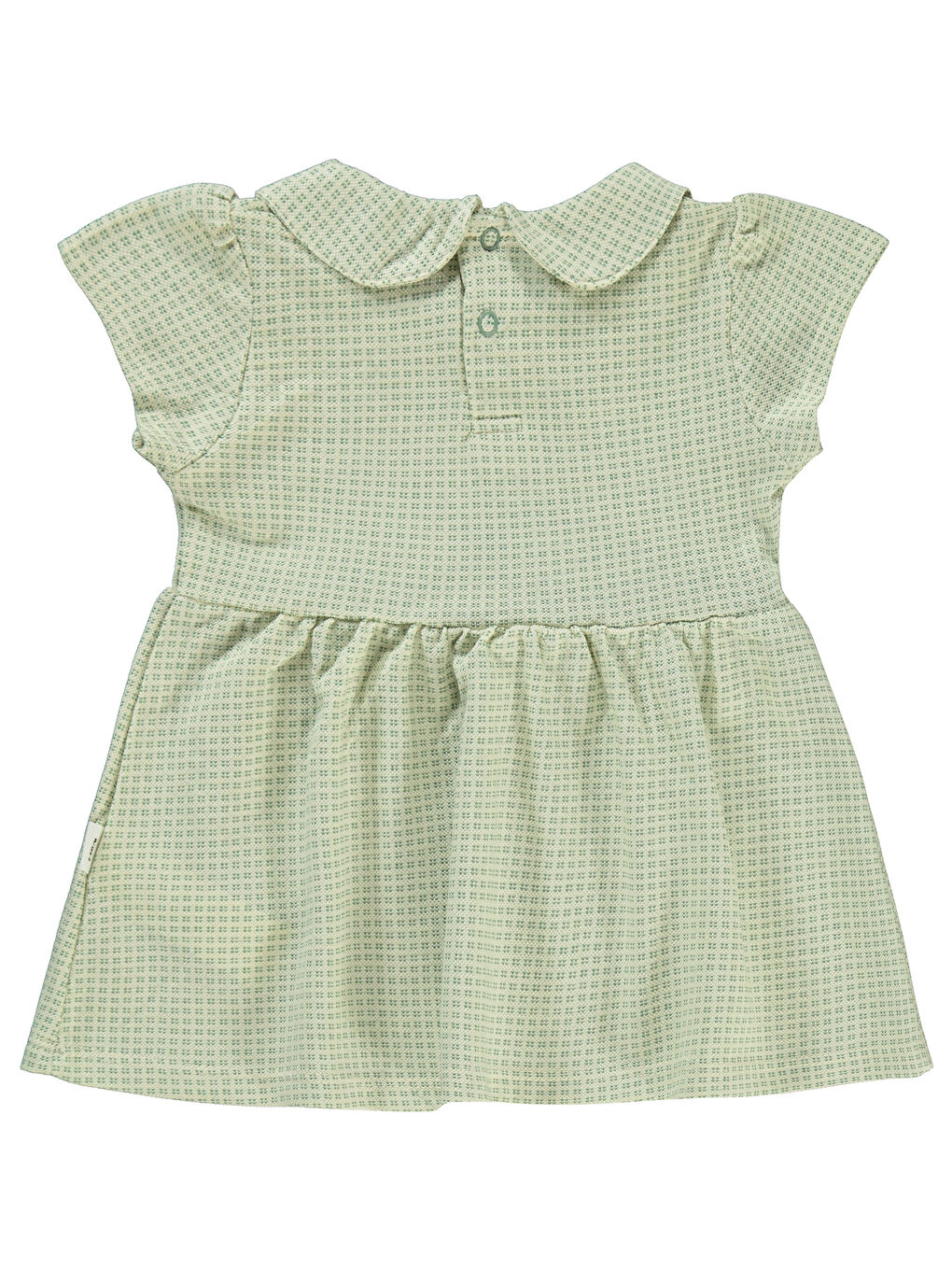 Baby Kız Bebek Elbise 6-18 Ay Çağla Yeşili-1