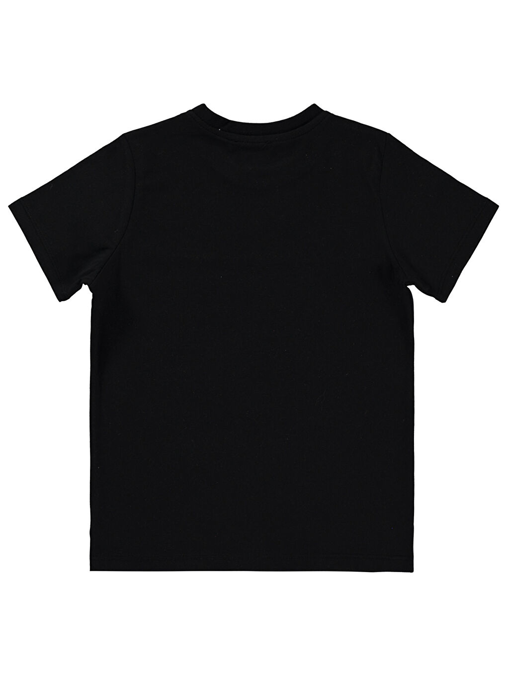 Boys Erkek Çocuk Tişört 6-9 Yaş Siyah-1