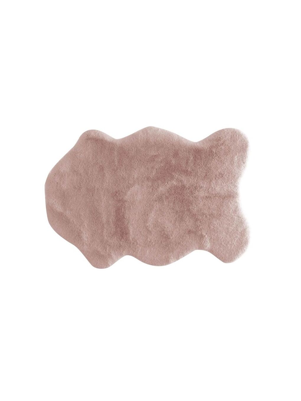 Pembe Kürk Post Halı 70x100 Pudra-1