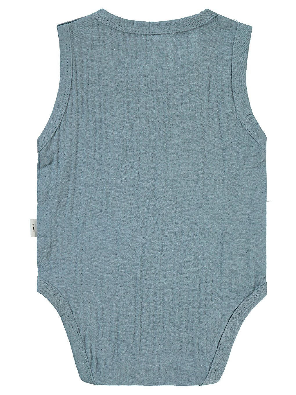 Baby Bebek Çıtçıtlı Badi 1-18 Ay Mavi-1