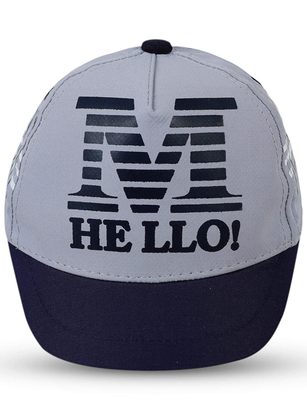 Baby Erkek Bebek Kep Şapka 1-3 Yaş Gri-1