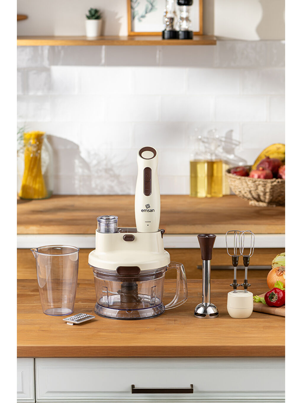 Nostalji Mutfak Robotu Krem-4