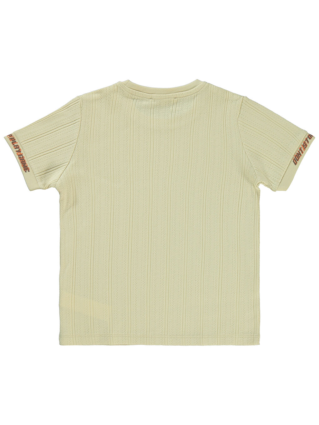 Bej Boys Erkek Çocuk Tişört 10-13 Yaş Taş Rengi-1