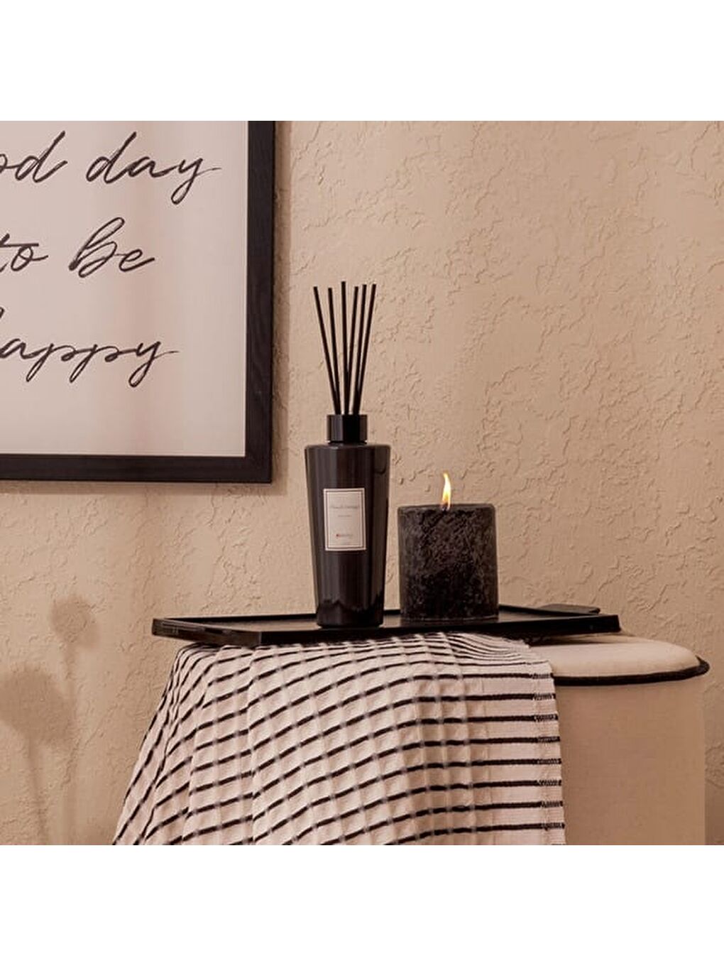 Deco French Cottage Çubuklu Oda Kokusu - Siyah - 200 ml-4