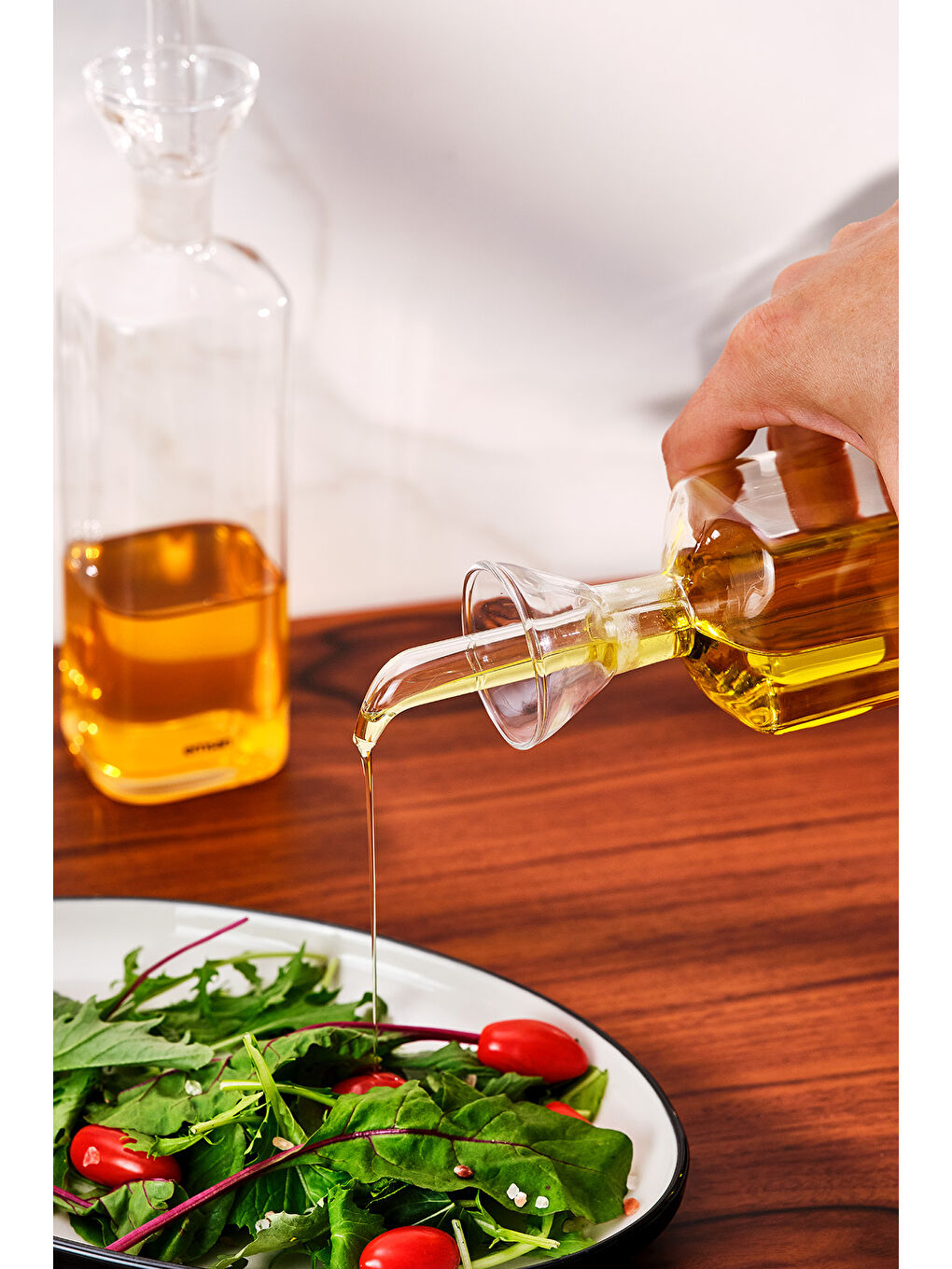 Renksiz Alin Borosilikat Yağlık Sirkelik Set-4