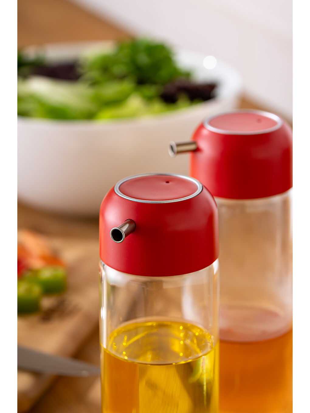 Kırmızı Sımple 2'li Yağlık Sirkelik 250 ml-5