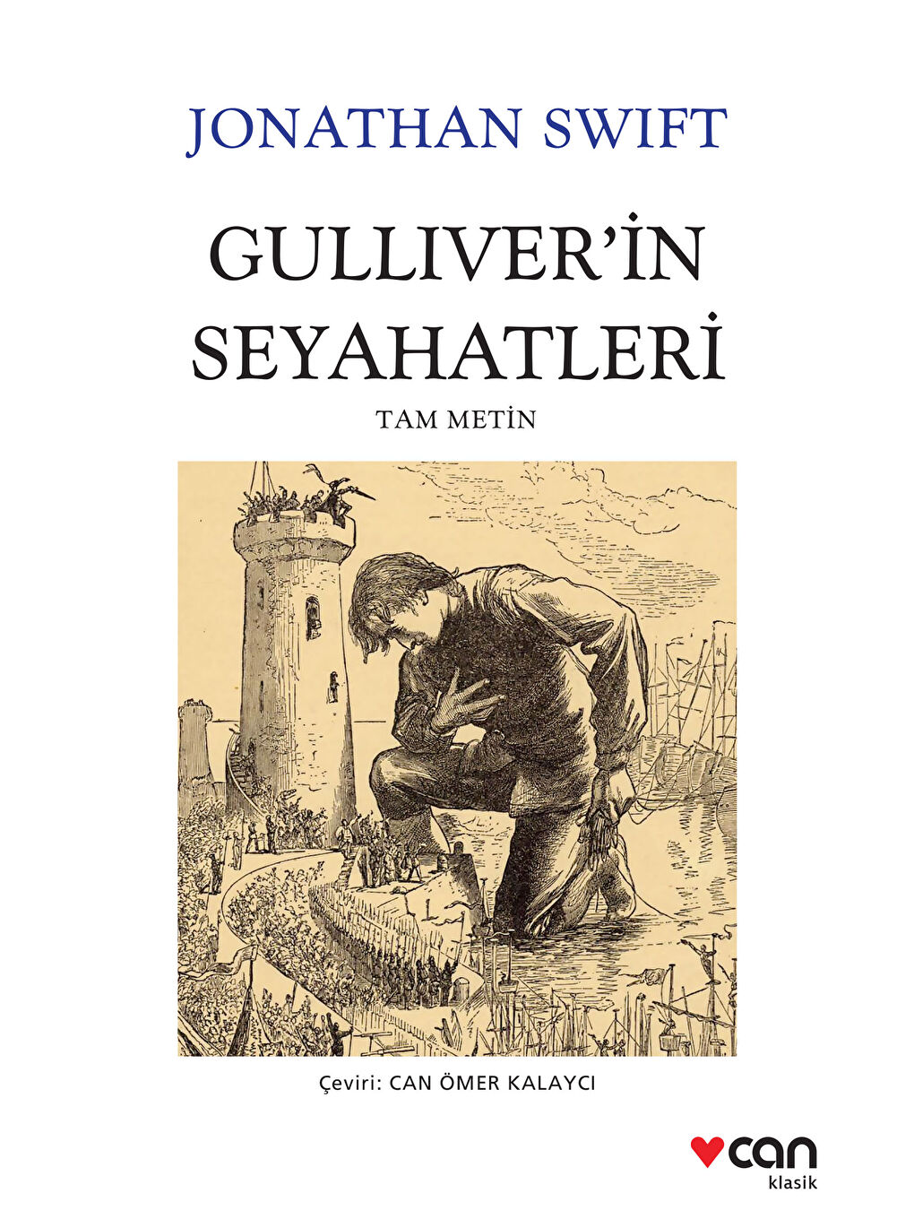 Can Yayınları Renksiz Gulliver'in Seyahatleri