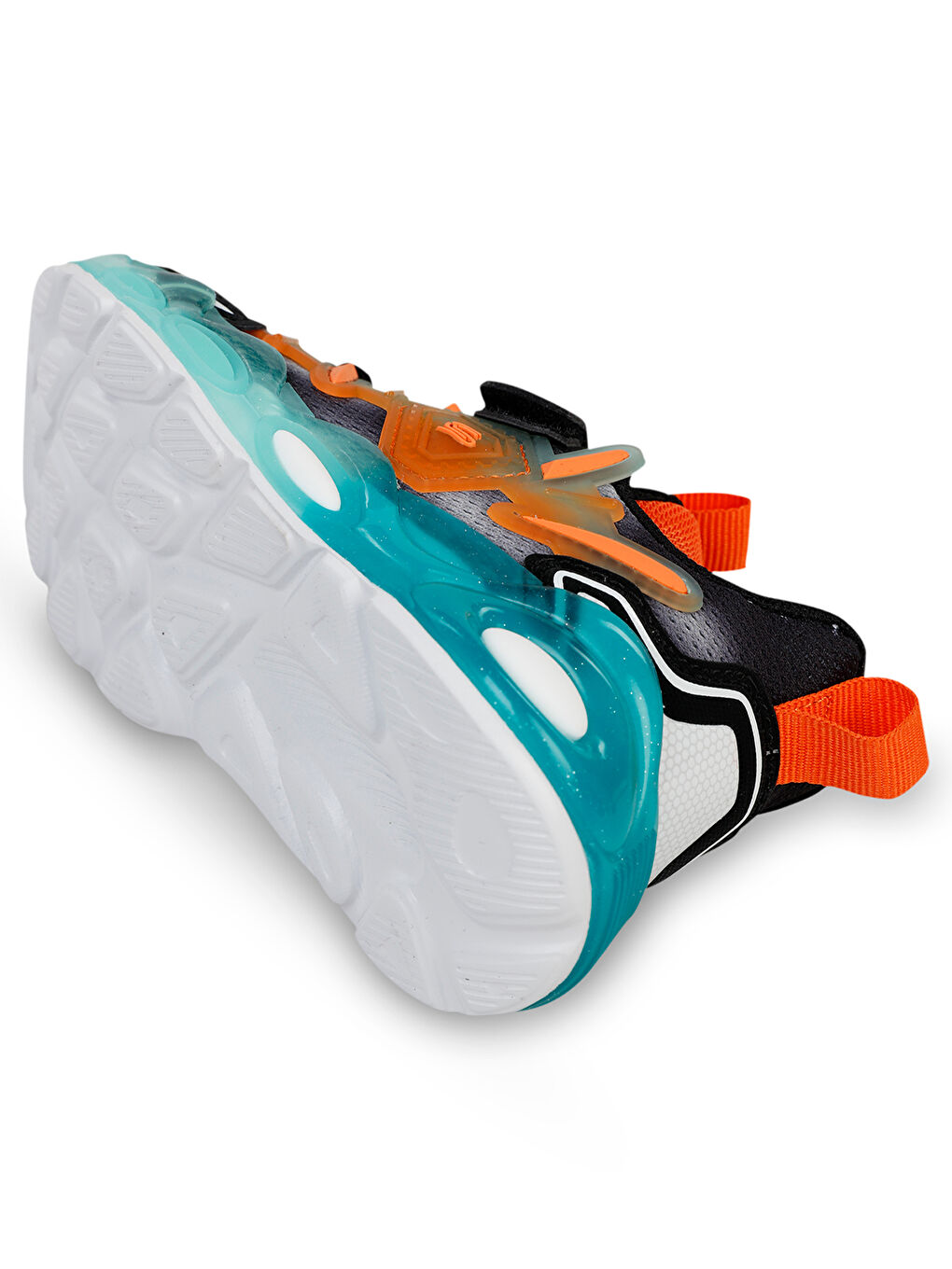 Sport Erkek Çocuk Spor Ayakkabı 26-30 Numara Siyah-Turuncu-4