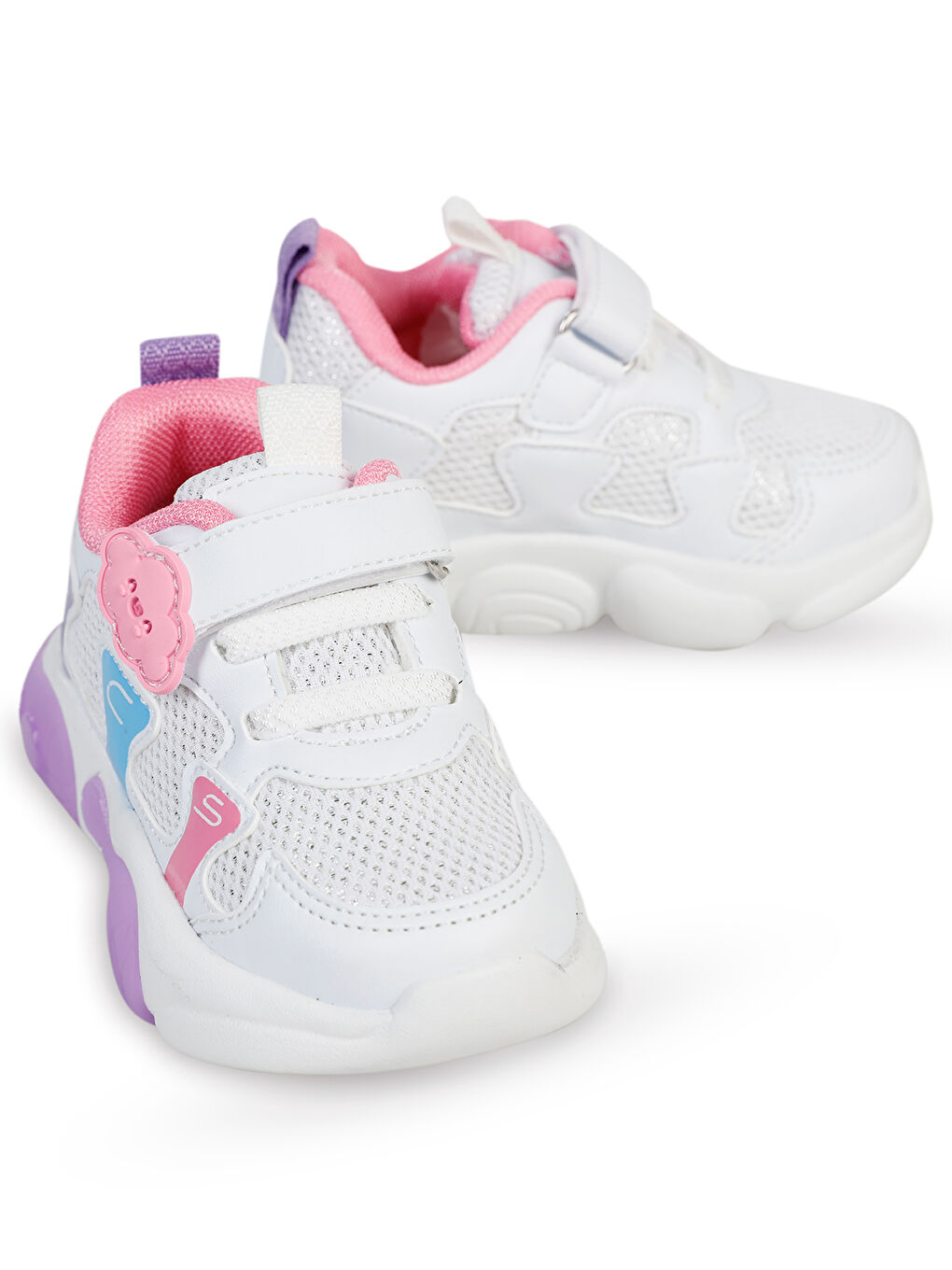 Sport Kız Çocuk Spor Ayakkabı 21-25 Numara Beyaz-1