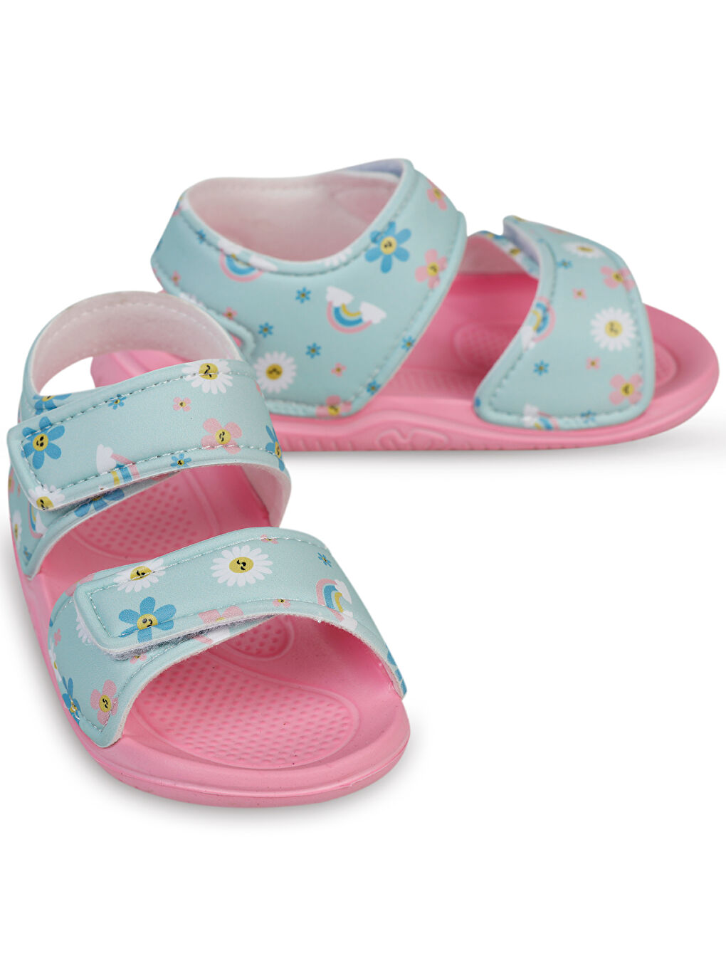 Yeşil Girls Kız Çocuk Sandalet 26-30 Numara Mint-1