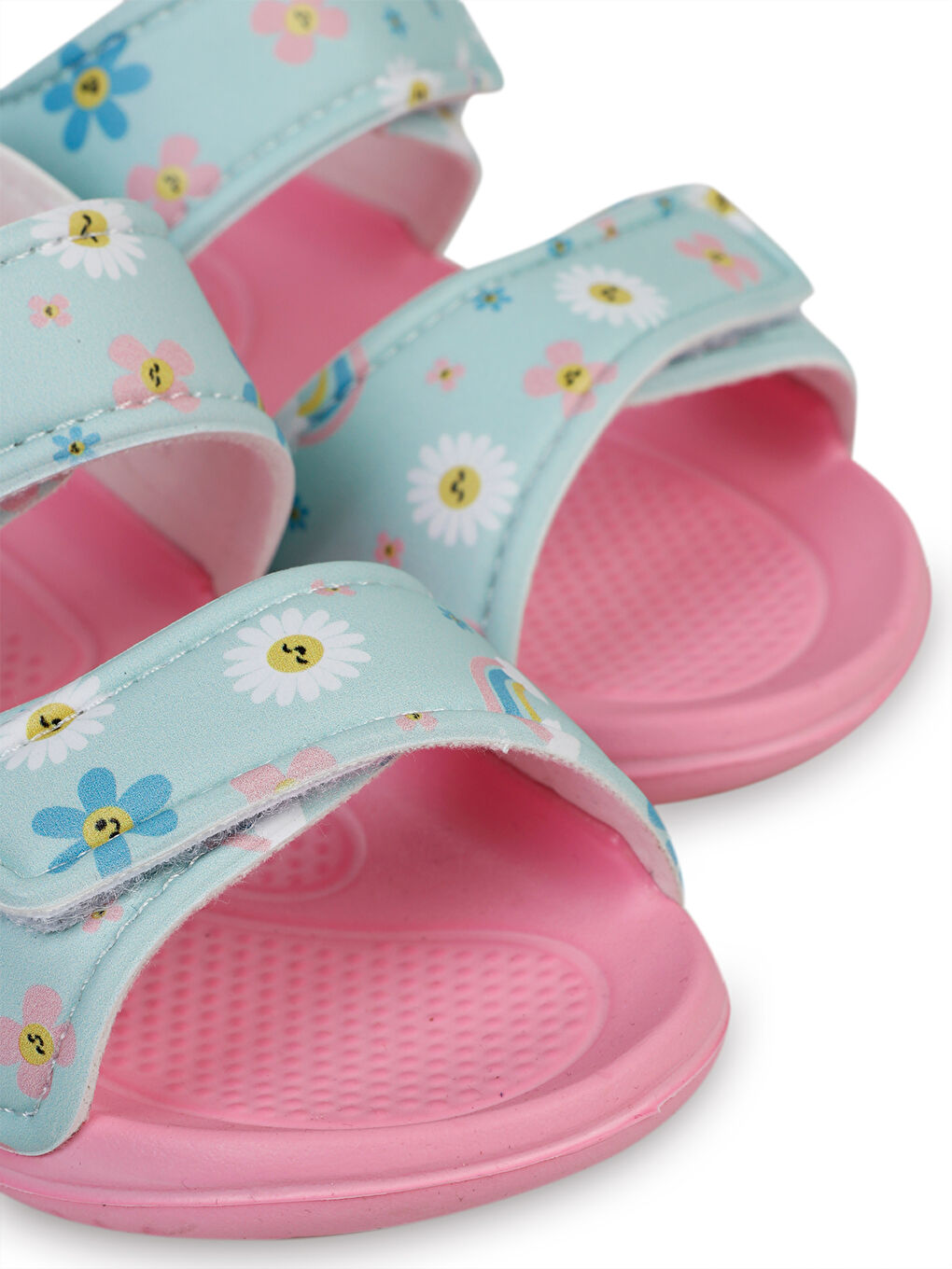 Yeşil Girls Kız Çocuk Sandalet 26-30 Numara Mint-3
