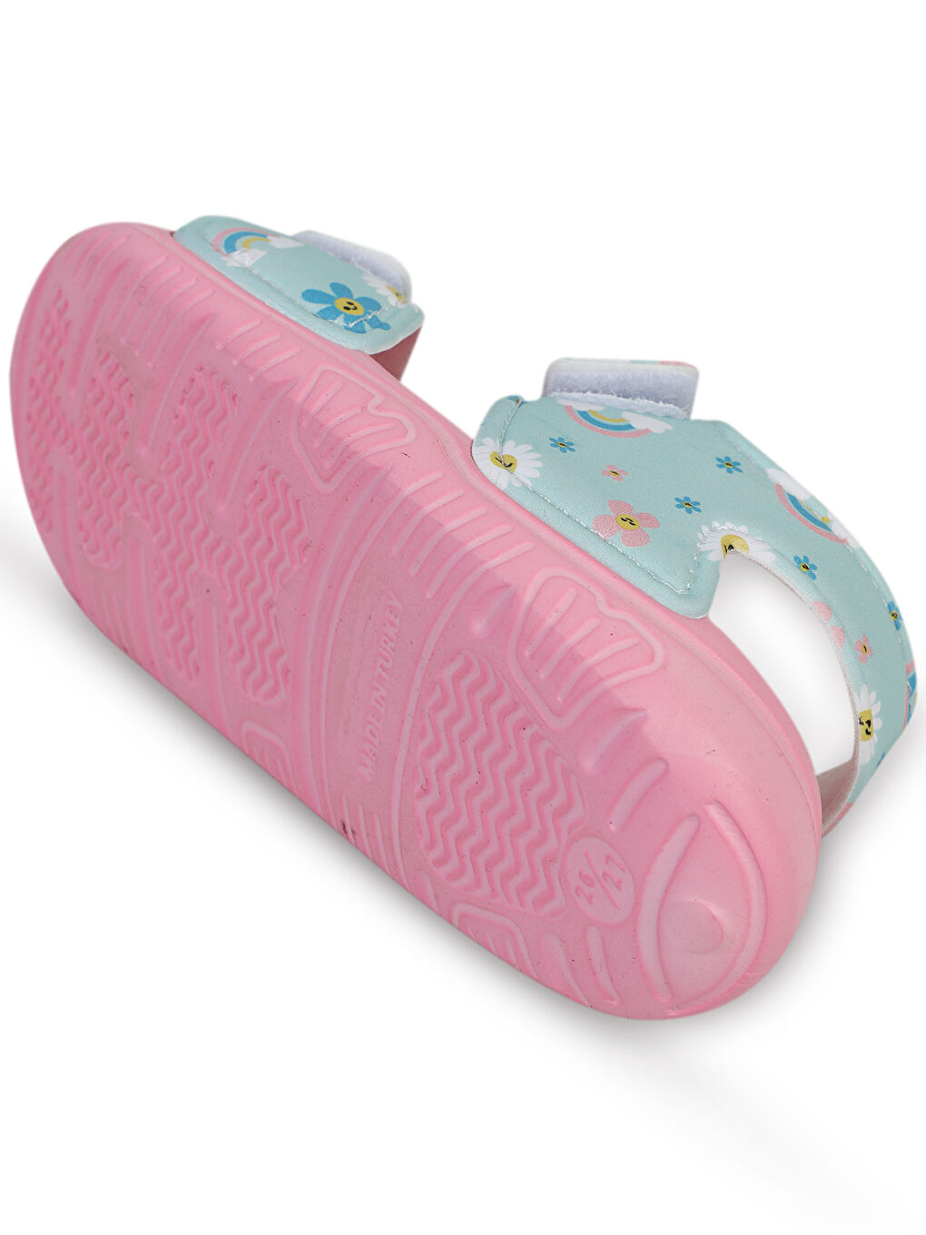 Yeşil Girls Kız Çocuk Sandalet 26-30 Numara Mint-4