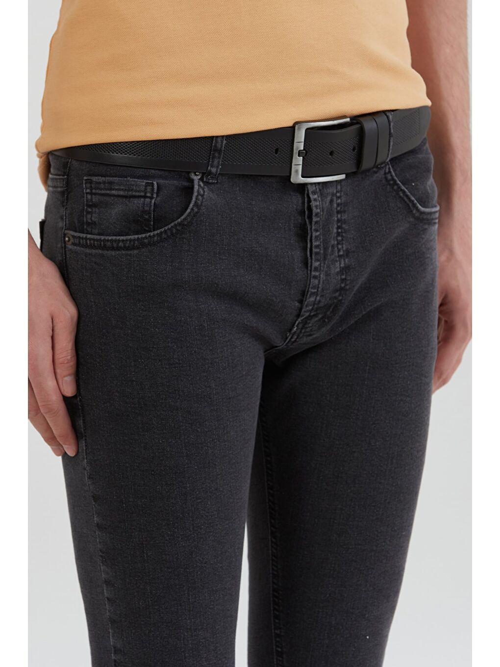 Beyaz Fermuarlı Skinny Jean Pantolon-4