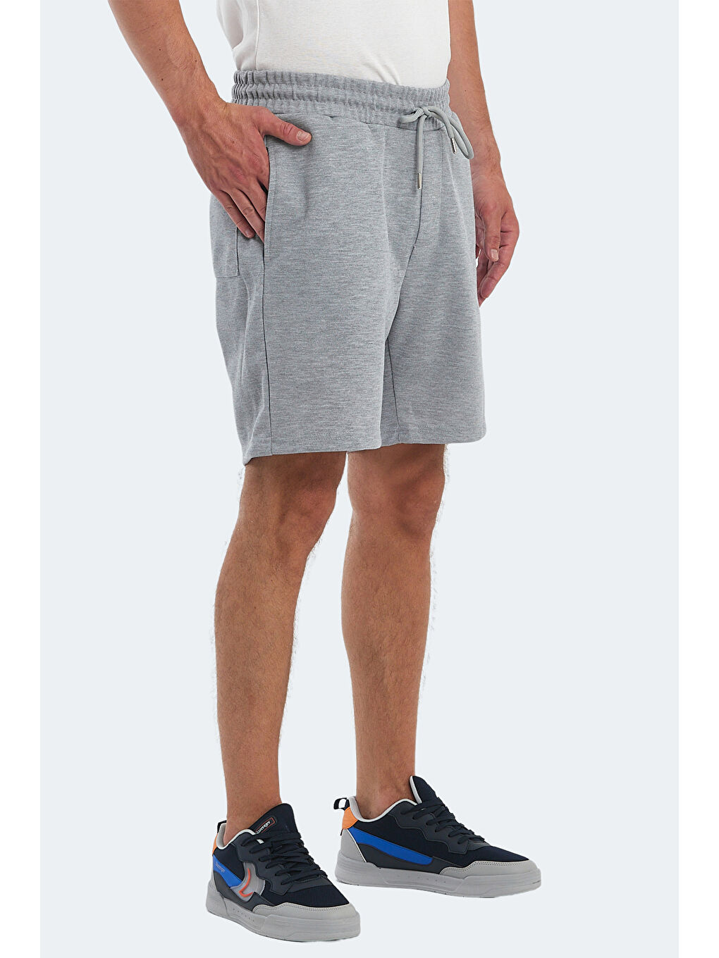 VIRTUALLY I Erkek Cepli Gri Şort-2