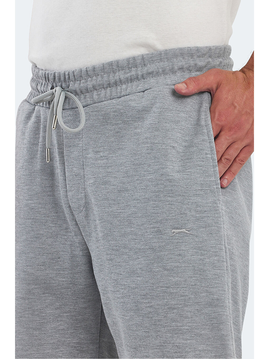 VIRTUALLY I Erkek Cepli Gri Şort-3